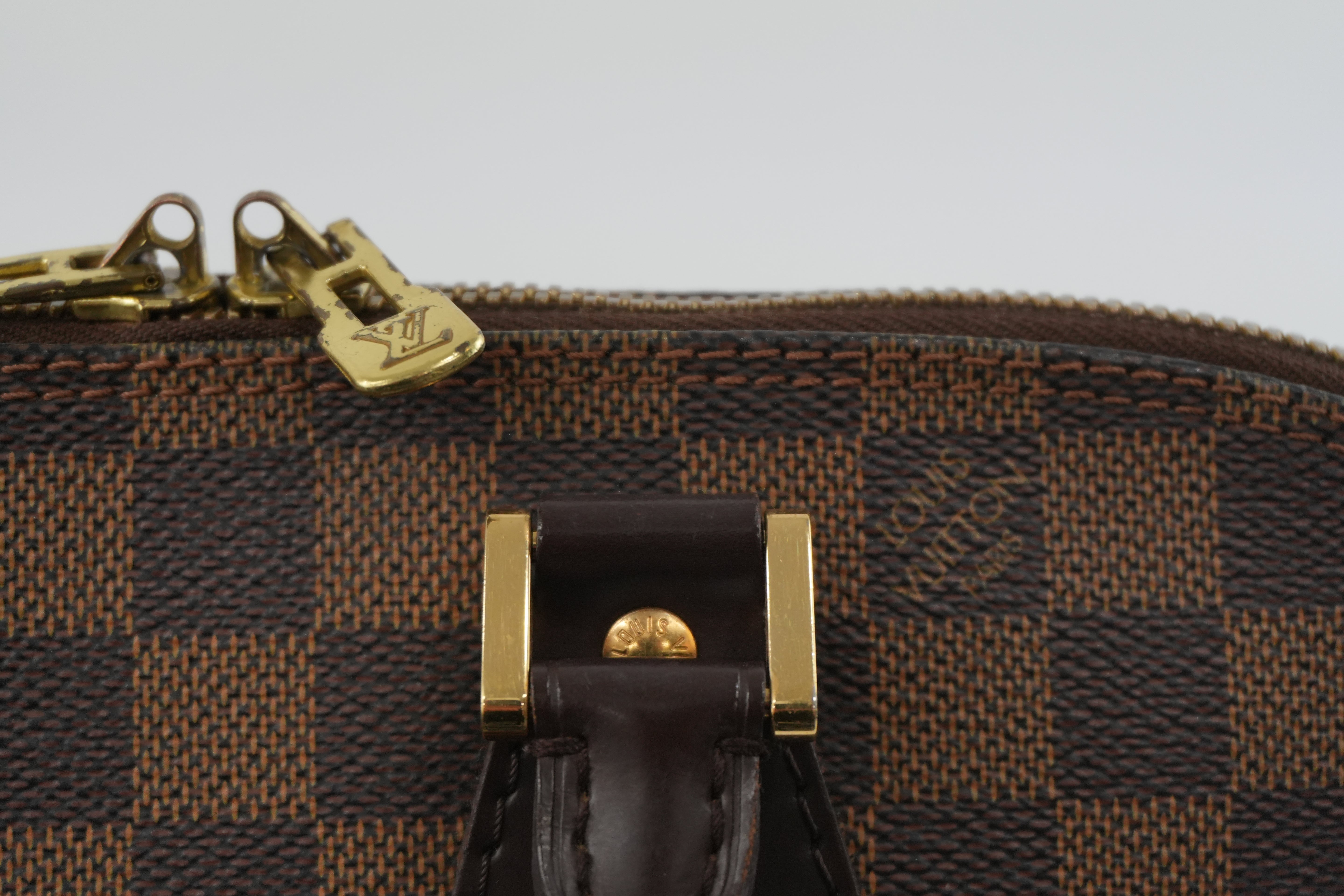 Louis Vuitton Damier Ebene Alma PM Handbag Used