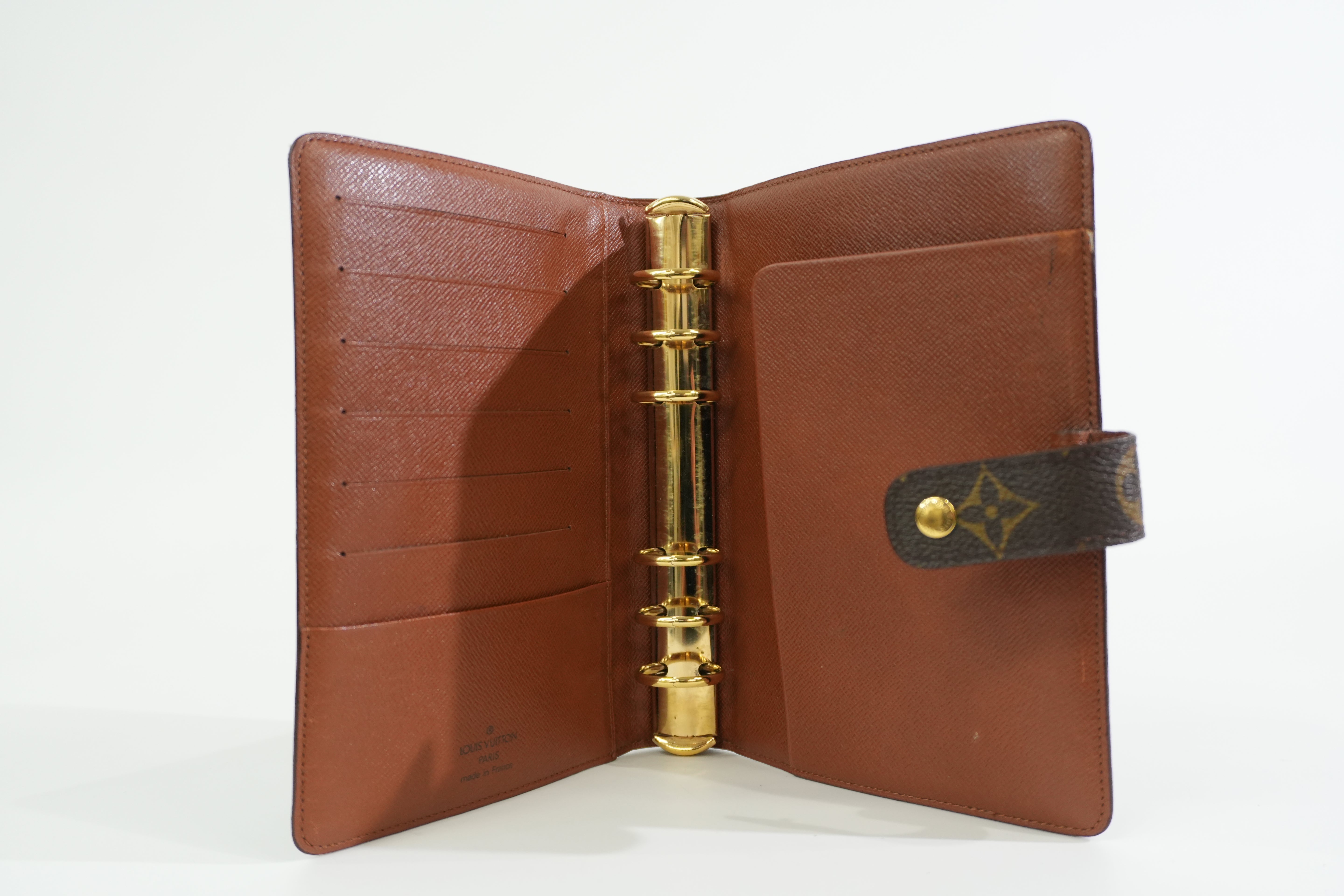 Pre-owned Louis Vuitton Monogram Agenda MM Cover