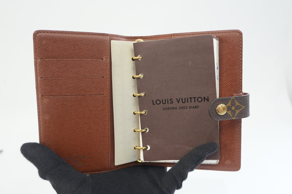 Pre-Owned Louis Vuitton Monogram Agenda PM