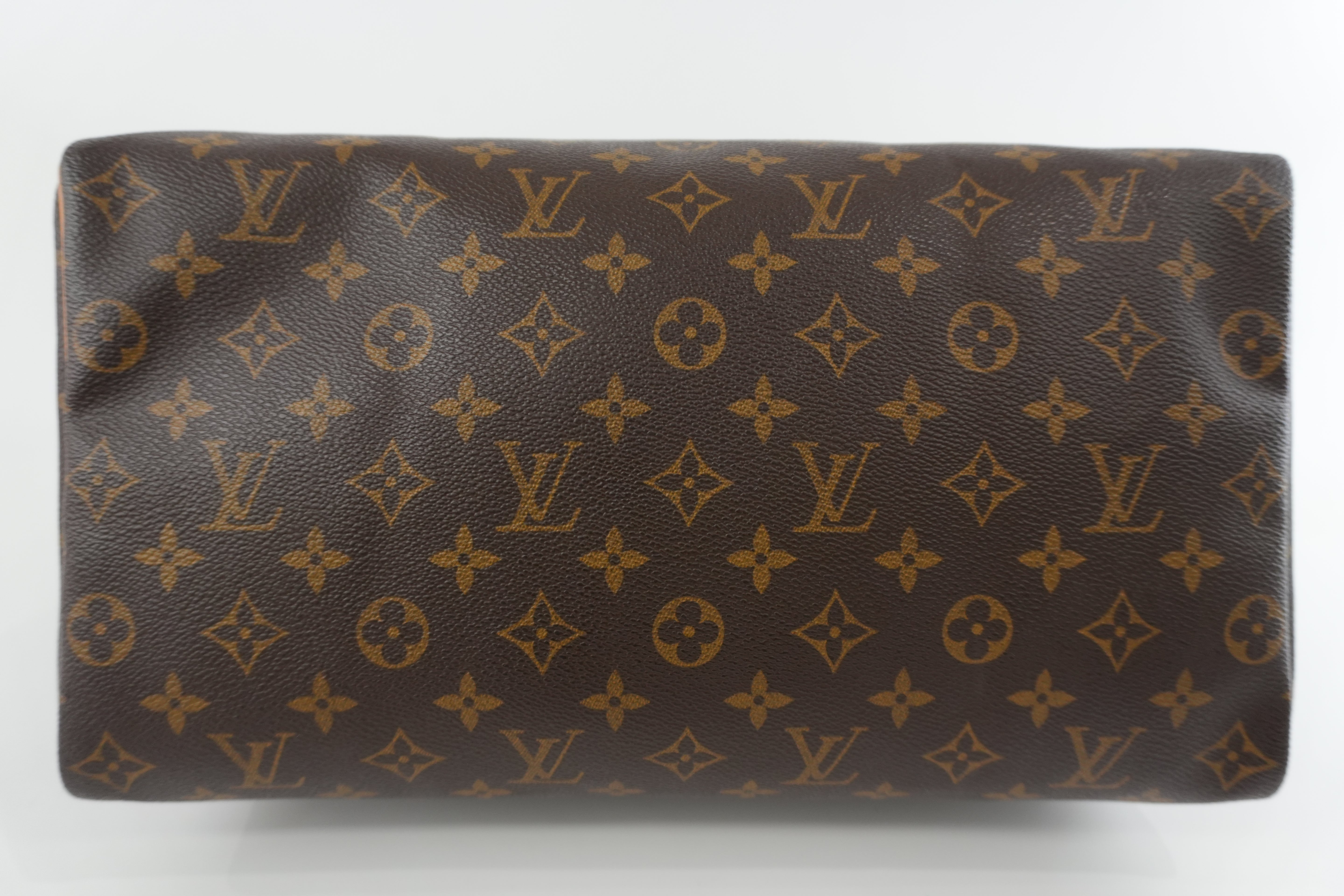 Pre-owned Louis Vuitton Monogram Speedy 35 Handbag