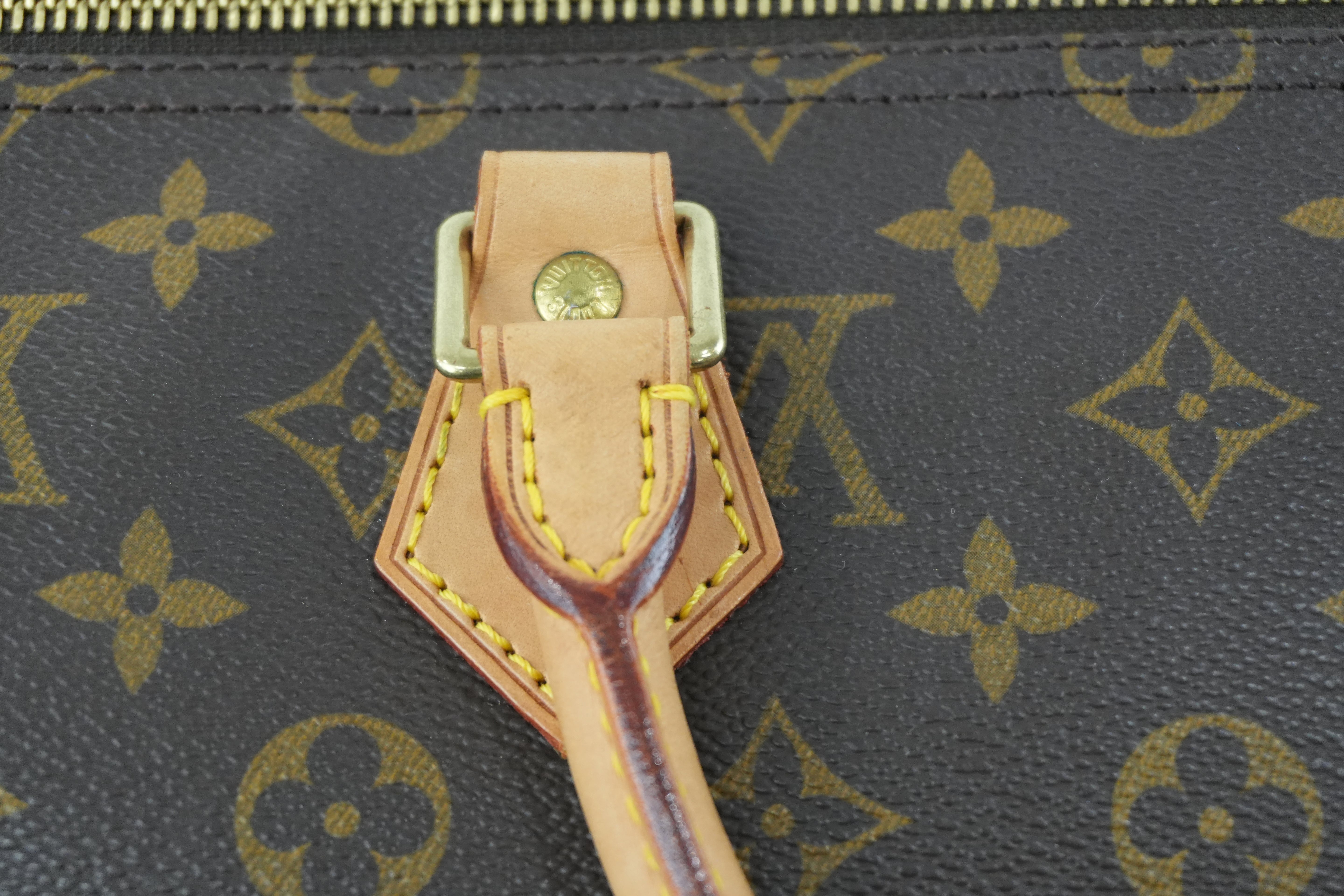 Pre-owned Louis Vuitton Monogram Speedy 35 Handbag