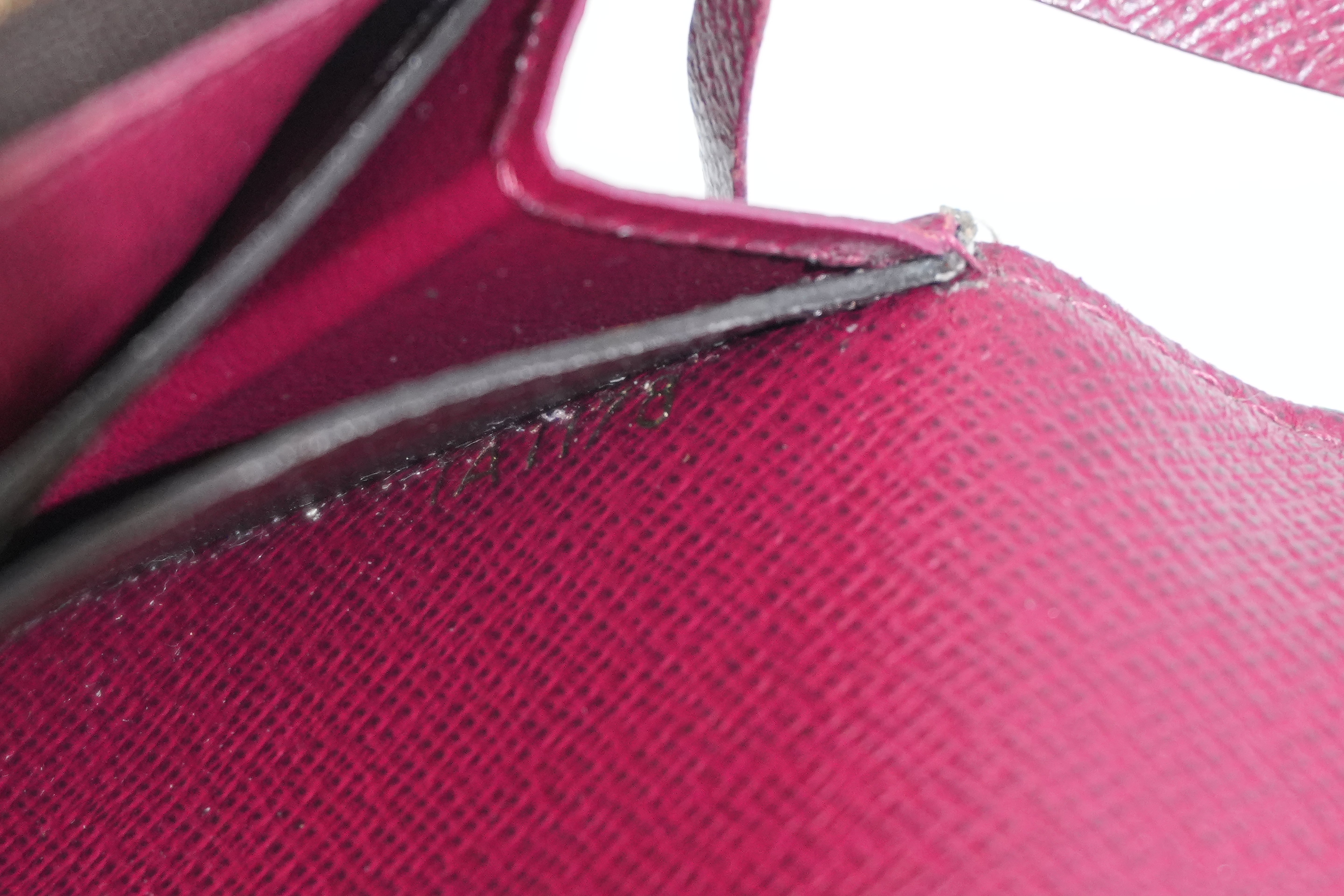 Pre-owned Louis Vuitton Monogram Emily Wallet Pink