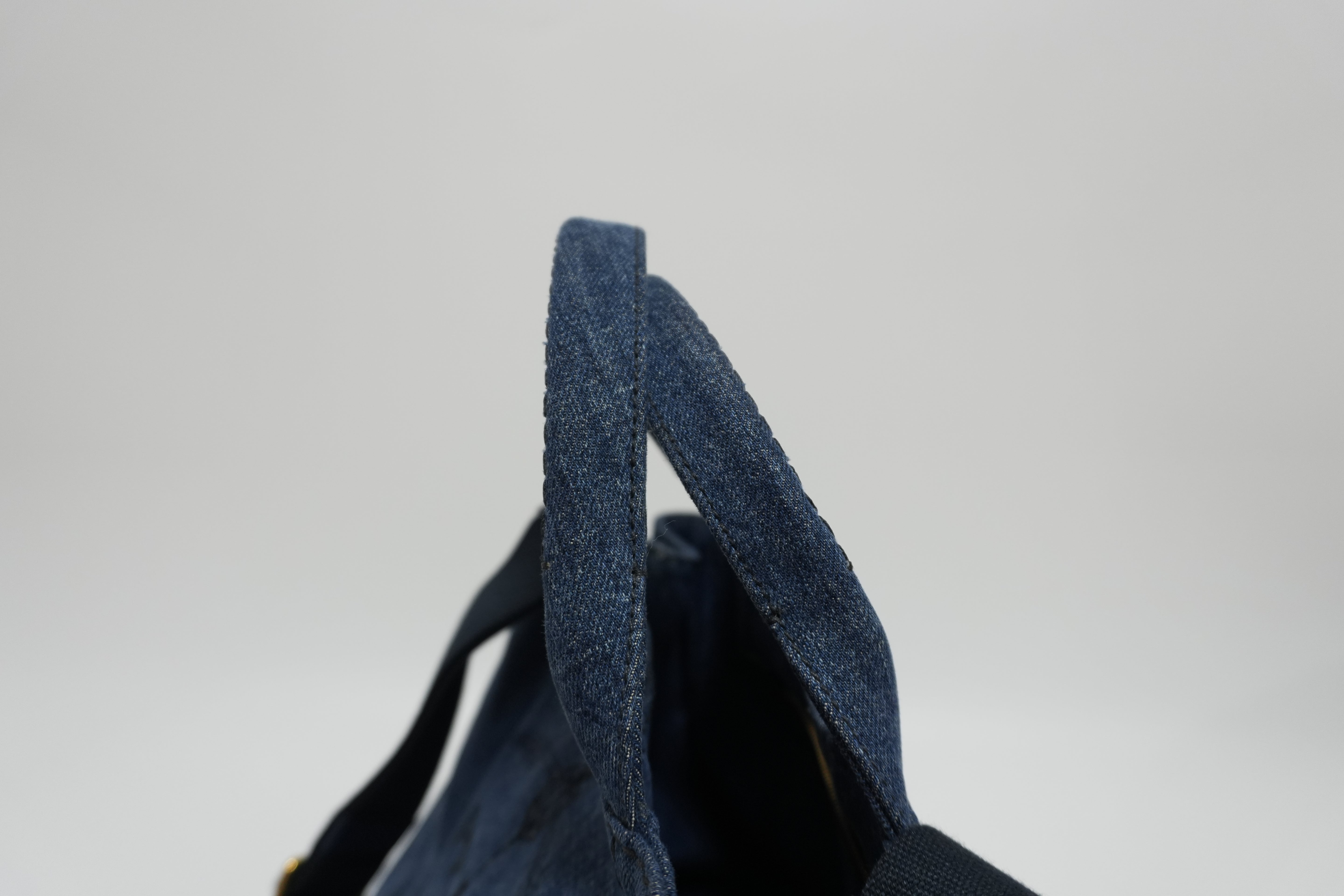 Prada Denim Canapa Two Way Used