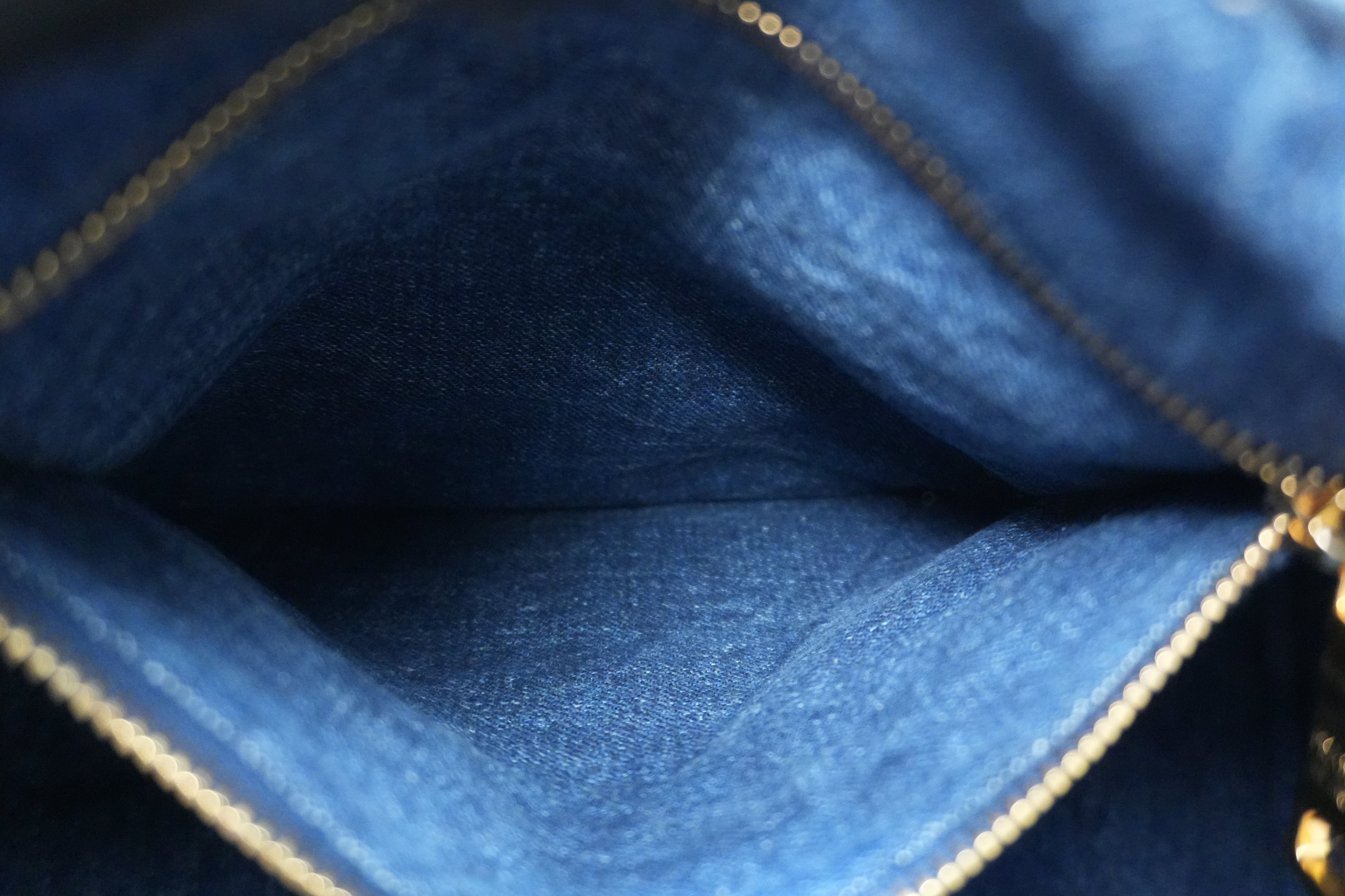 Prada Denim Canapa Two Way Used