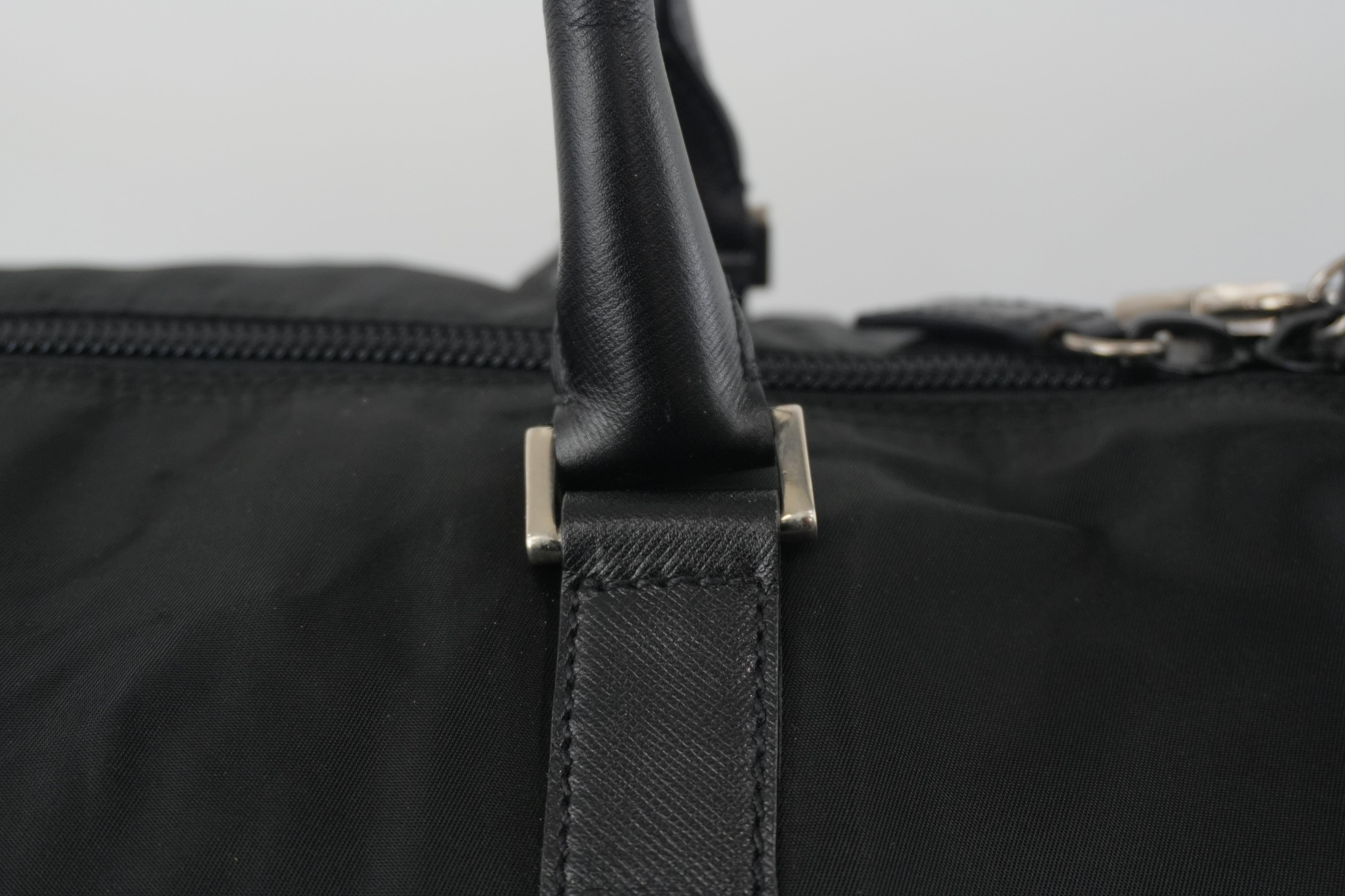 Prada Boston Bag Black Used
