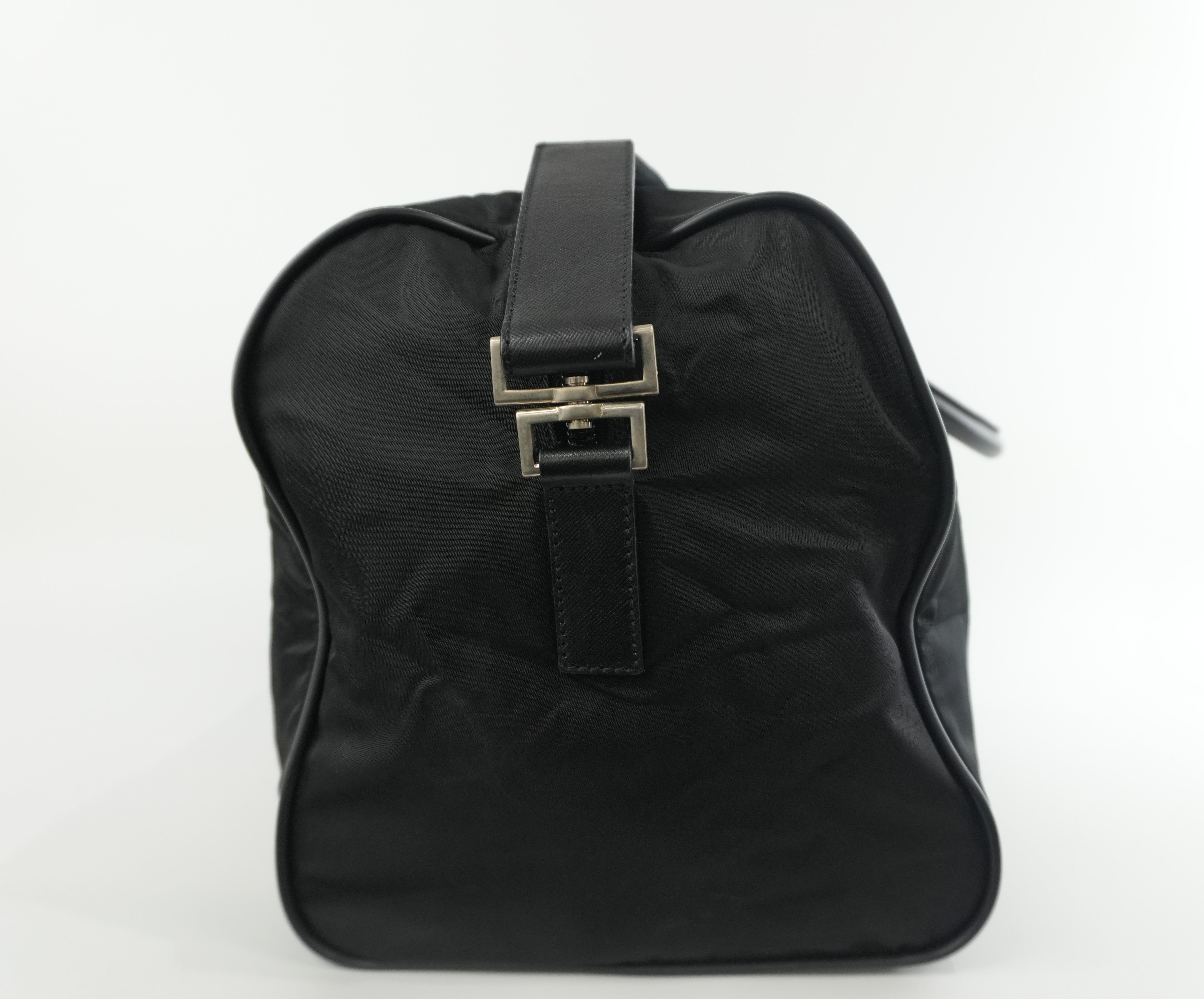 Prada Boston Bag Black Used