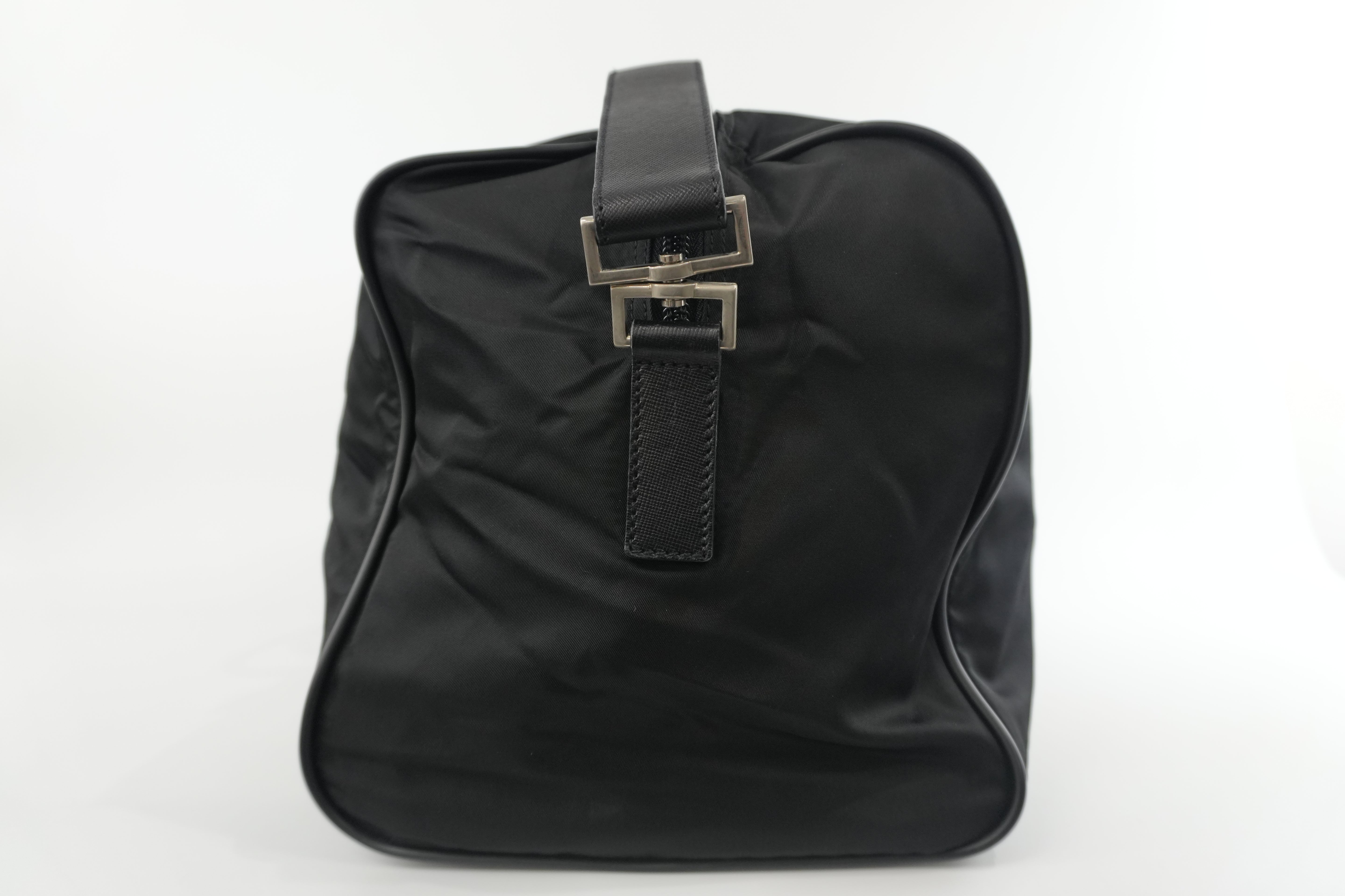 Prada Boston Bag Black Used