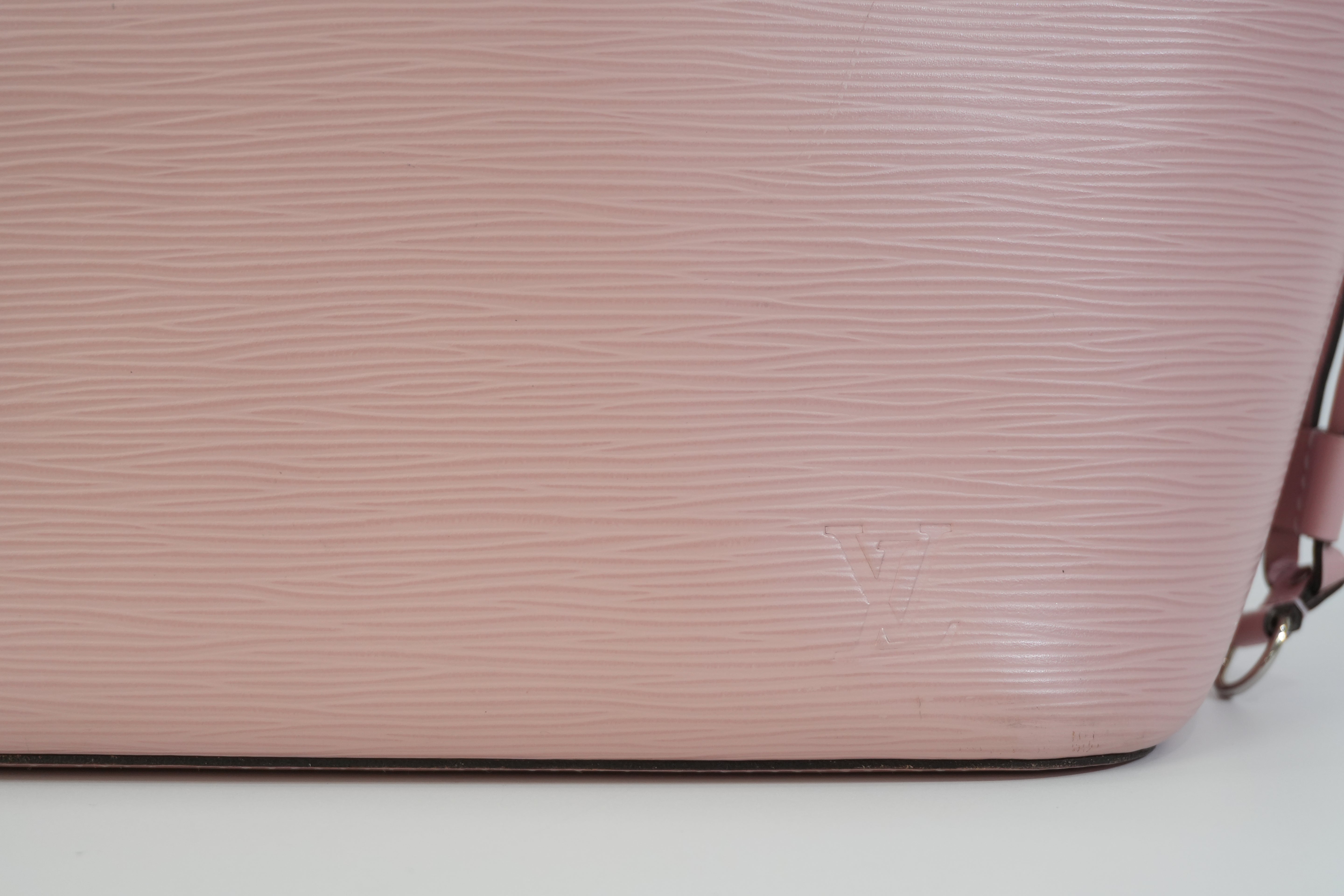 Pre-owned Louis Vuitton Epi Leather Neverfull MM Tote Bag Pink