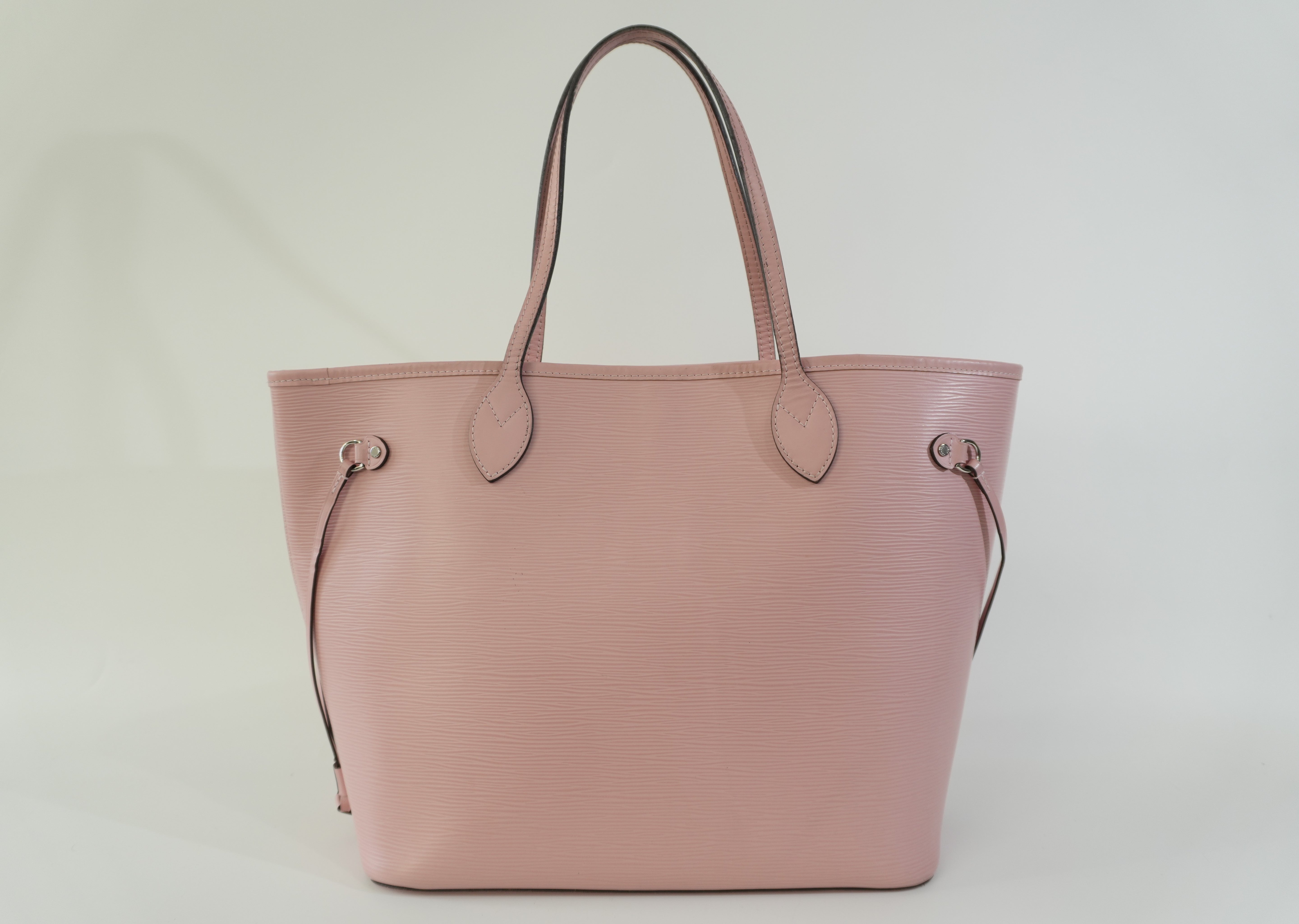 Pre-owned Louis Vuitton Epi Leather Neverfull MM Tote Bag Pink