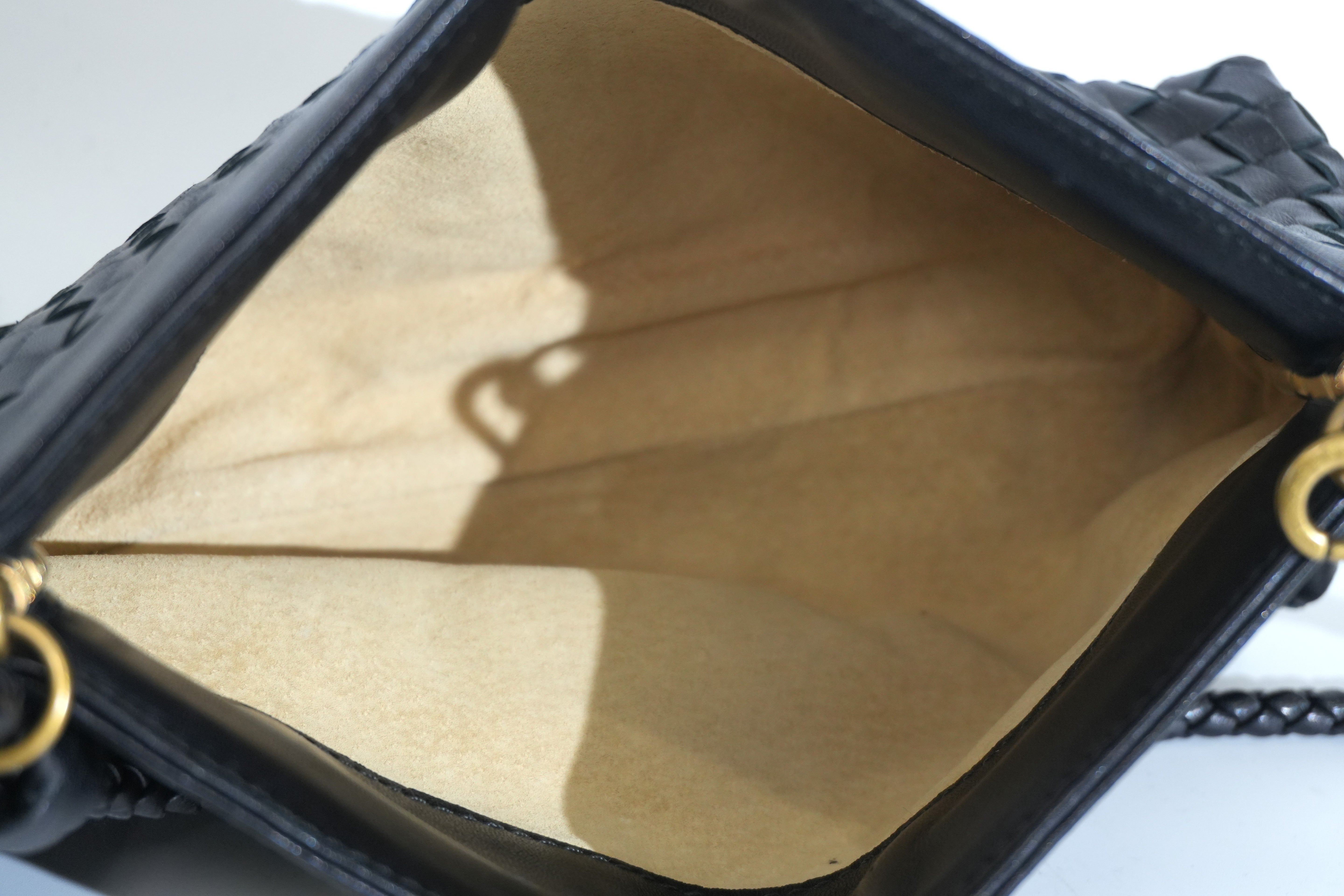 Pre-owned Bottega Clutch Bag Black