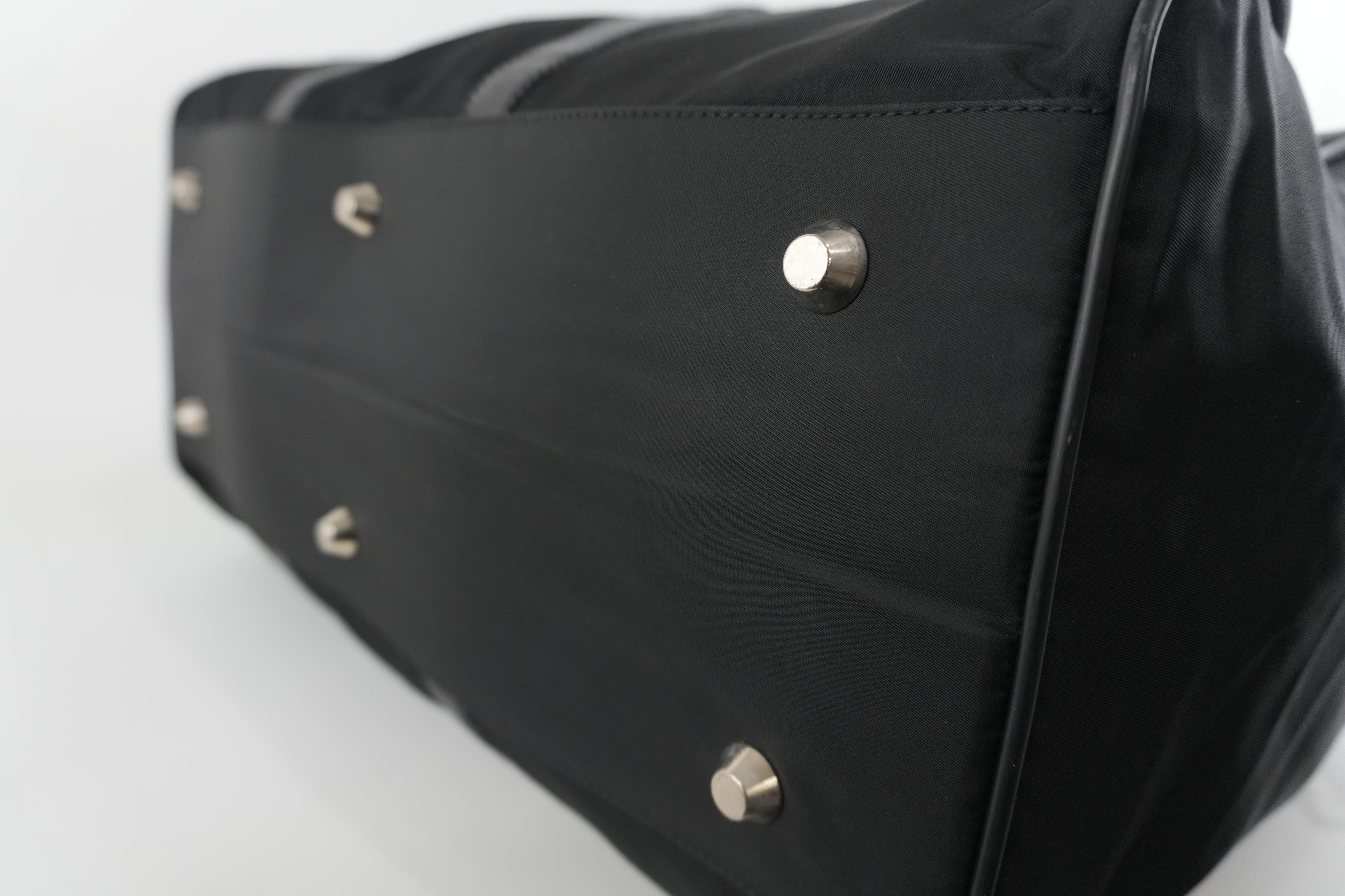 Prada Boston Bag Black Used