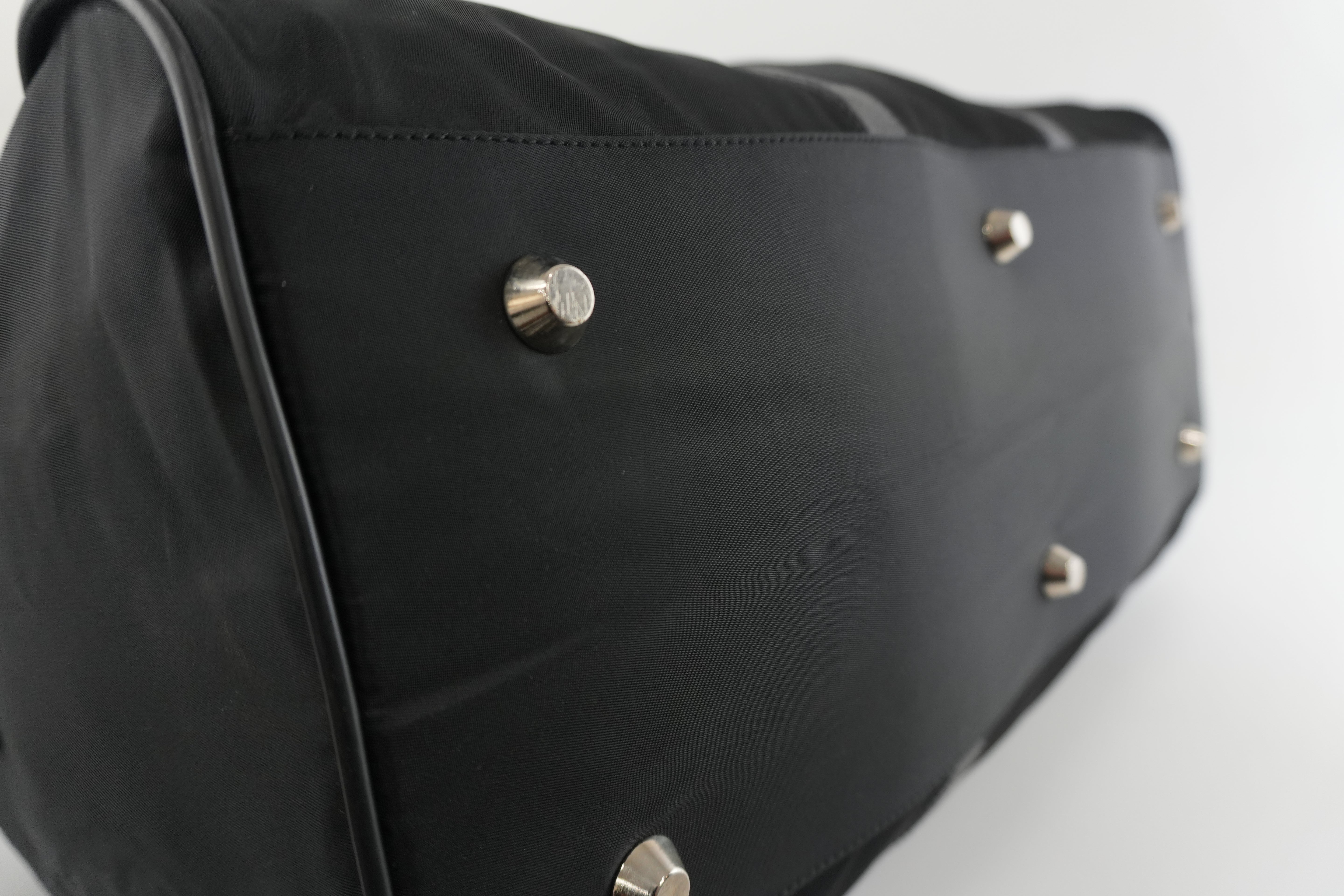 Prada Boston Bag Black Used