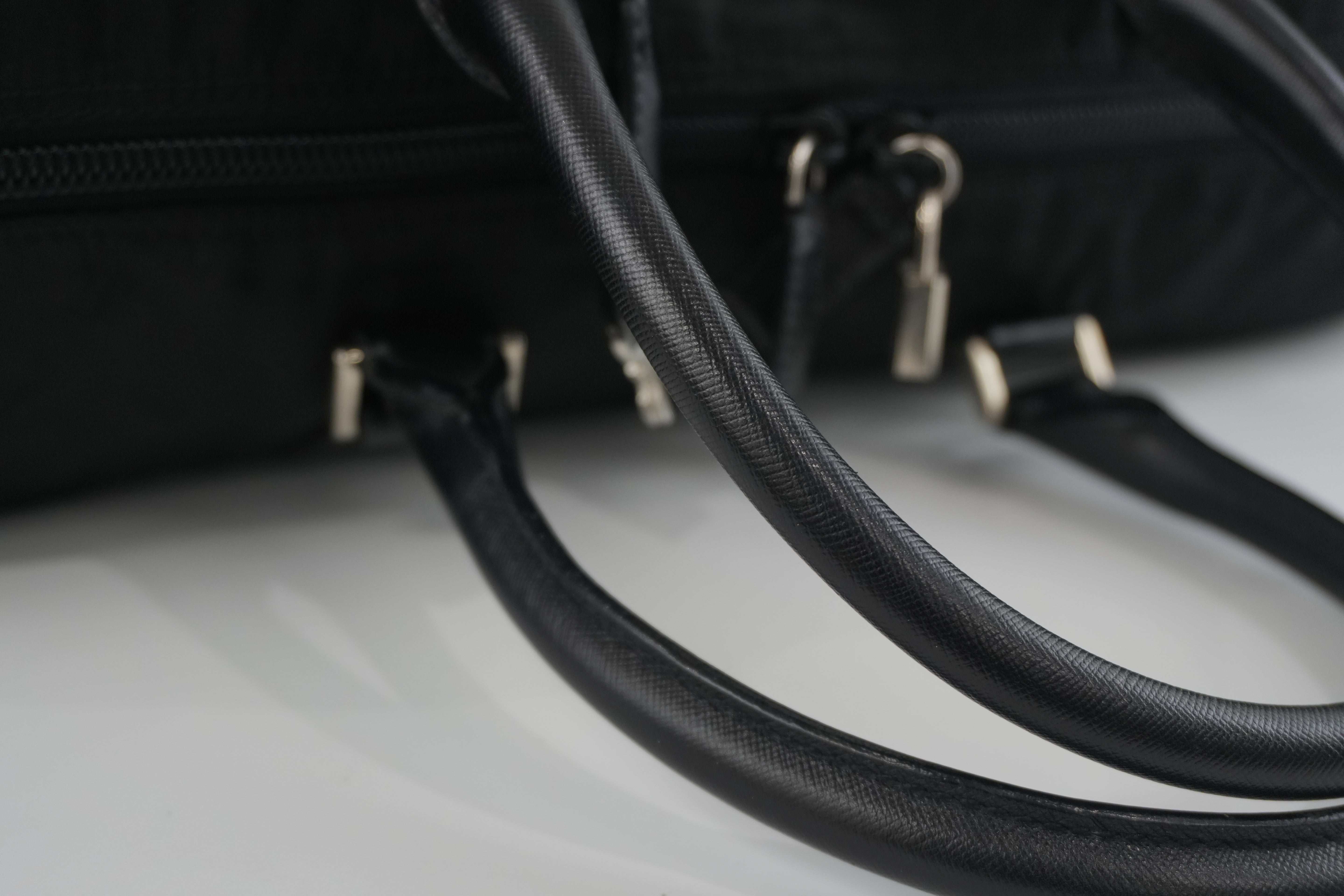 Prada Boston Bag Black Used