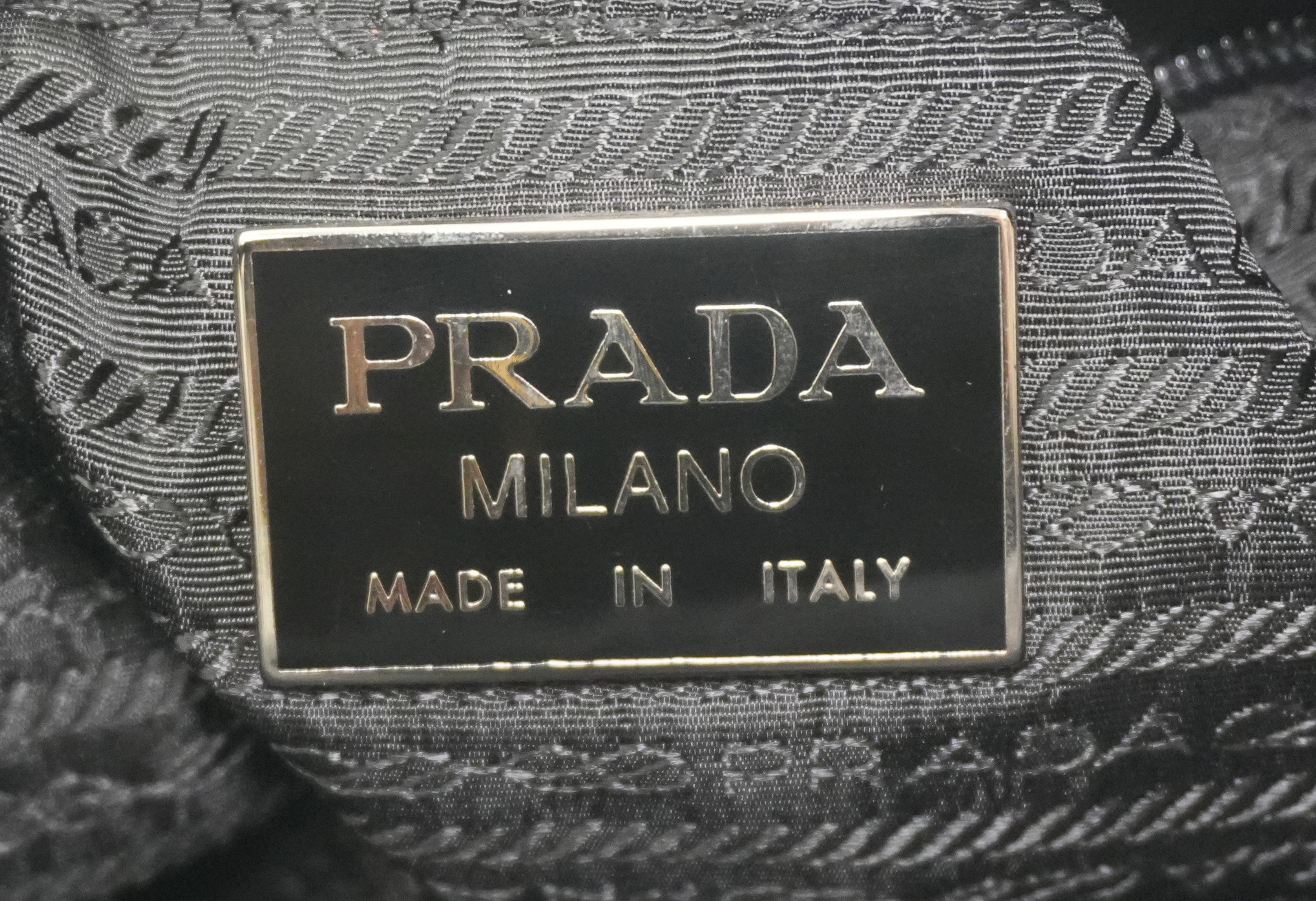 Prada Boston Bag Black Used