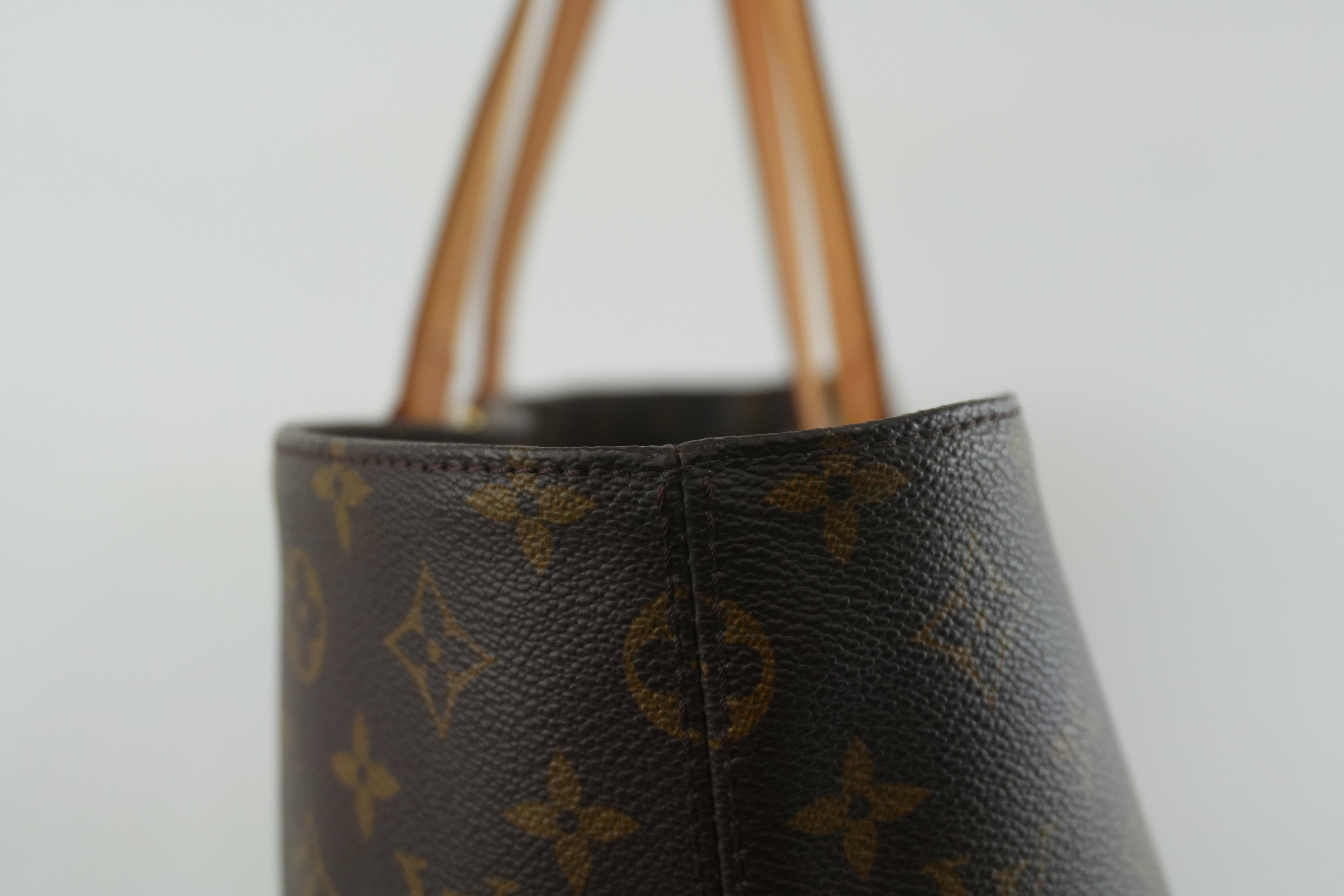 Louis Vuitton Monogram Cabas Alto Shoulder Tote Bag Used