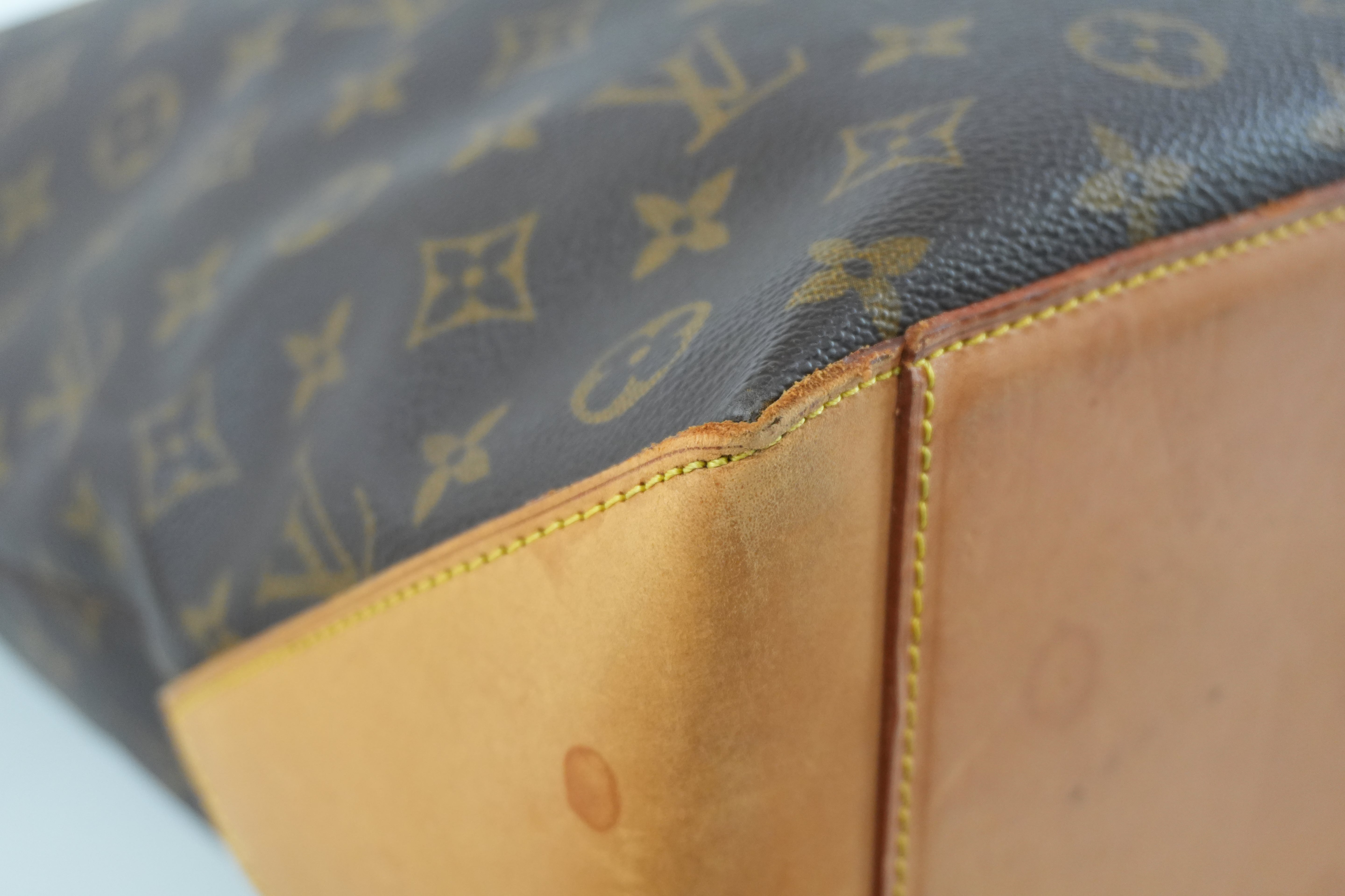 Louis Vuitton Monogram Cabas Alto Shoulder Tote Bag Used