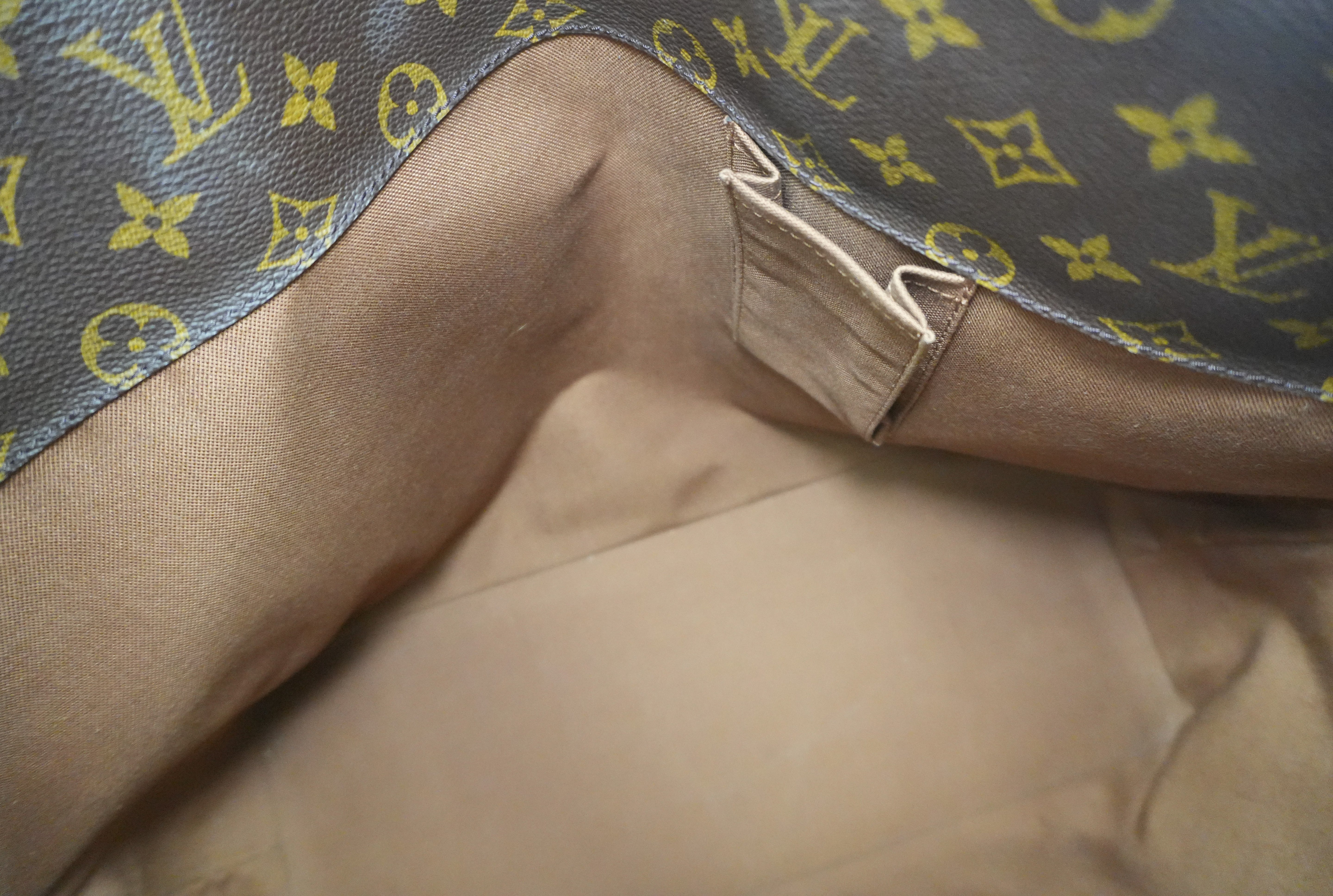 Louis Vuitton Monogram Cabas Alto Shoulder Tote Bag Used