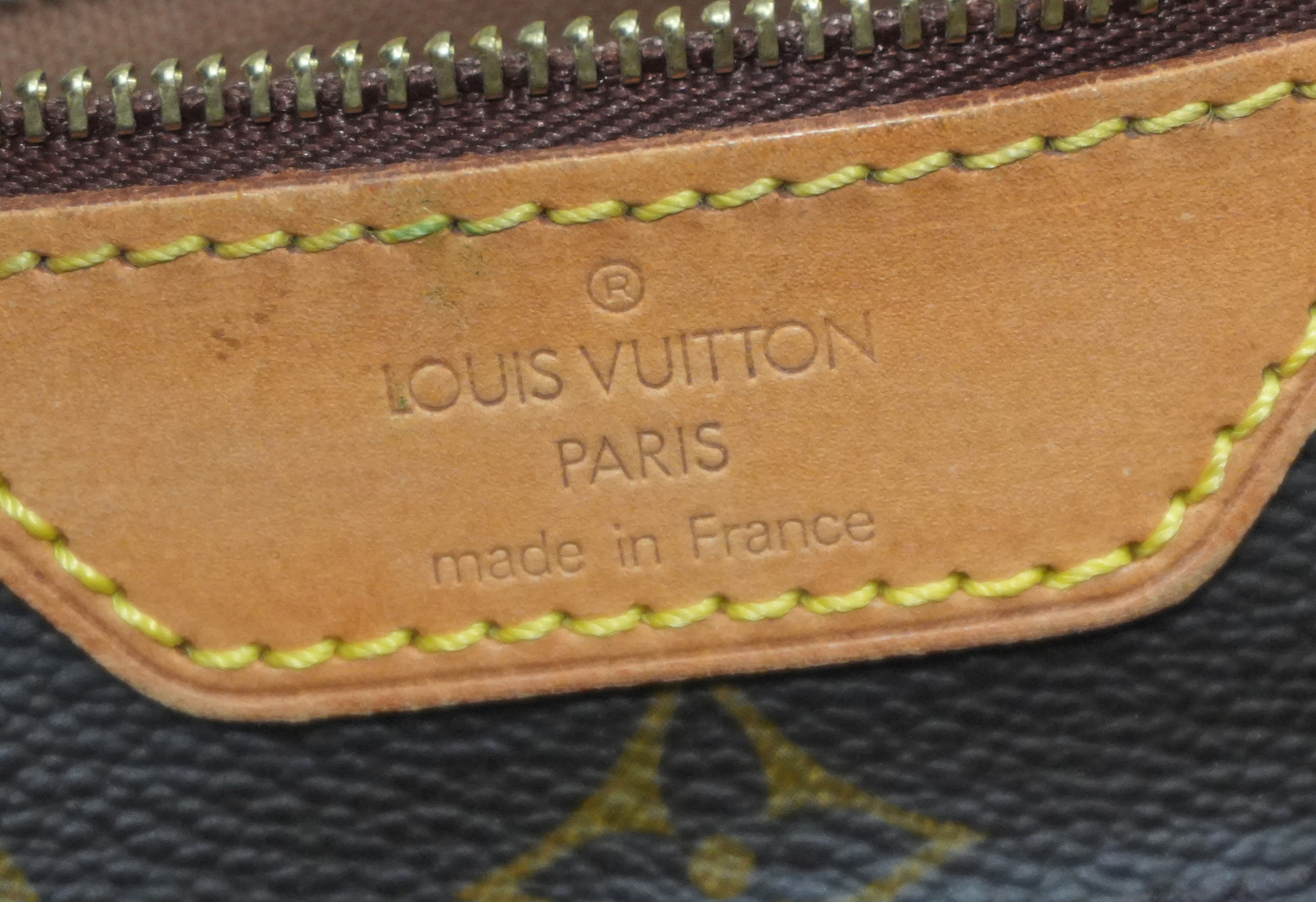 Louis Vuitton Monogram Cabas Alto Shoulder Tote Bag Used