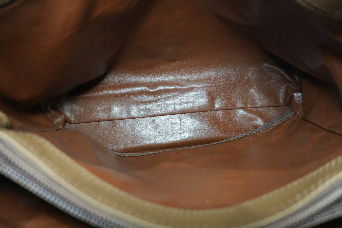 Pre-Owned Burberry Haymarket Check Handbag