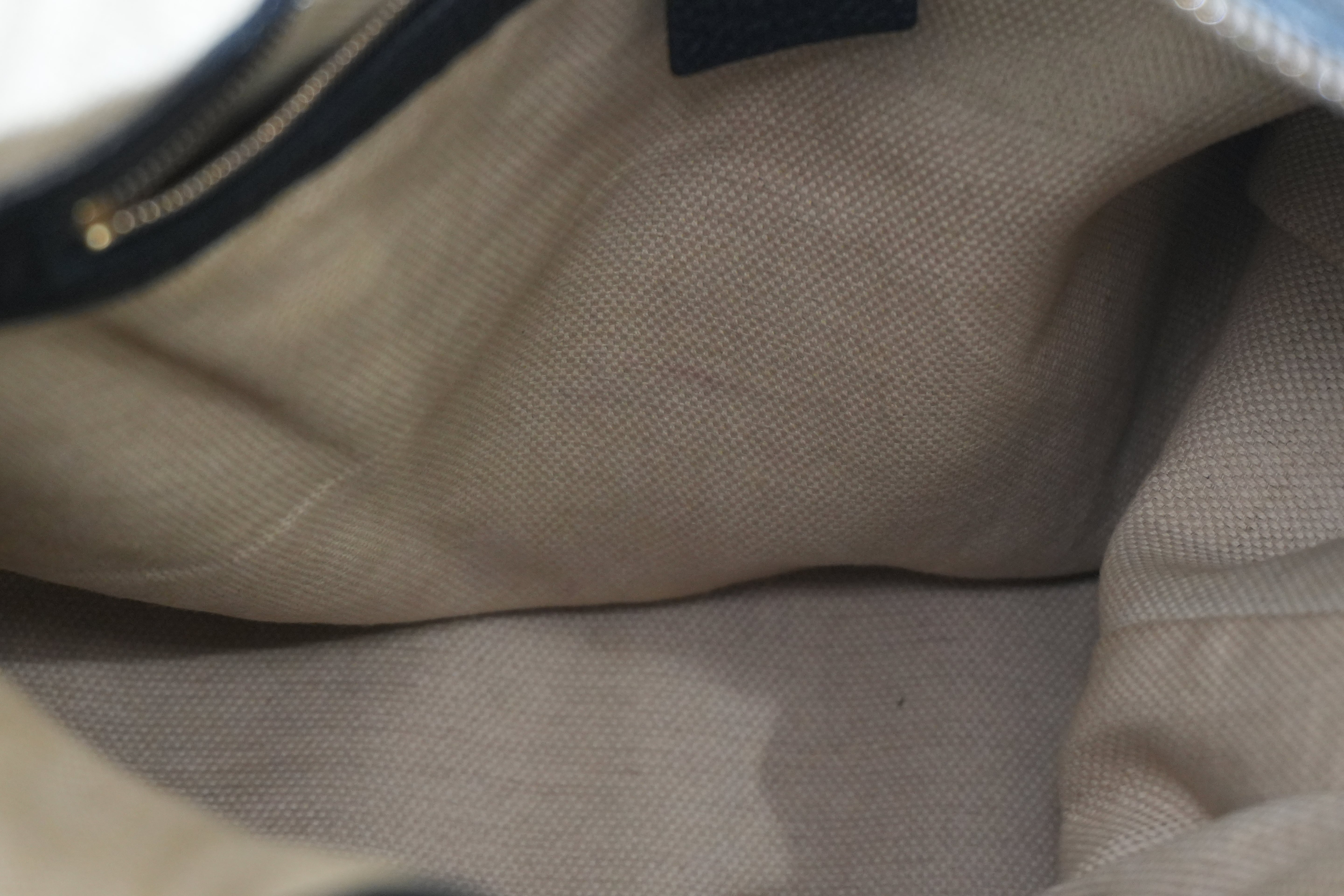 Pre-owned Gucci Two Way Soho Shoulder Bag Black