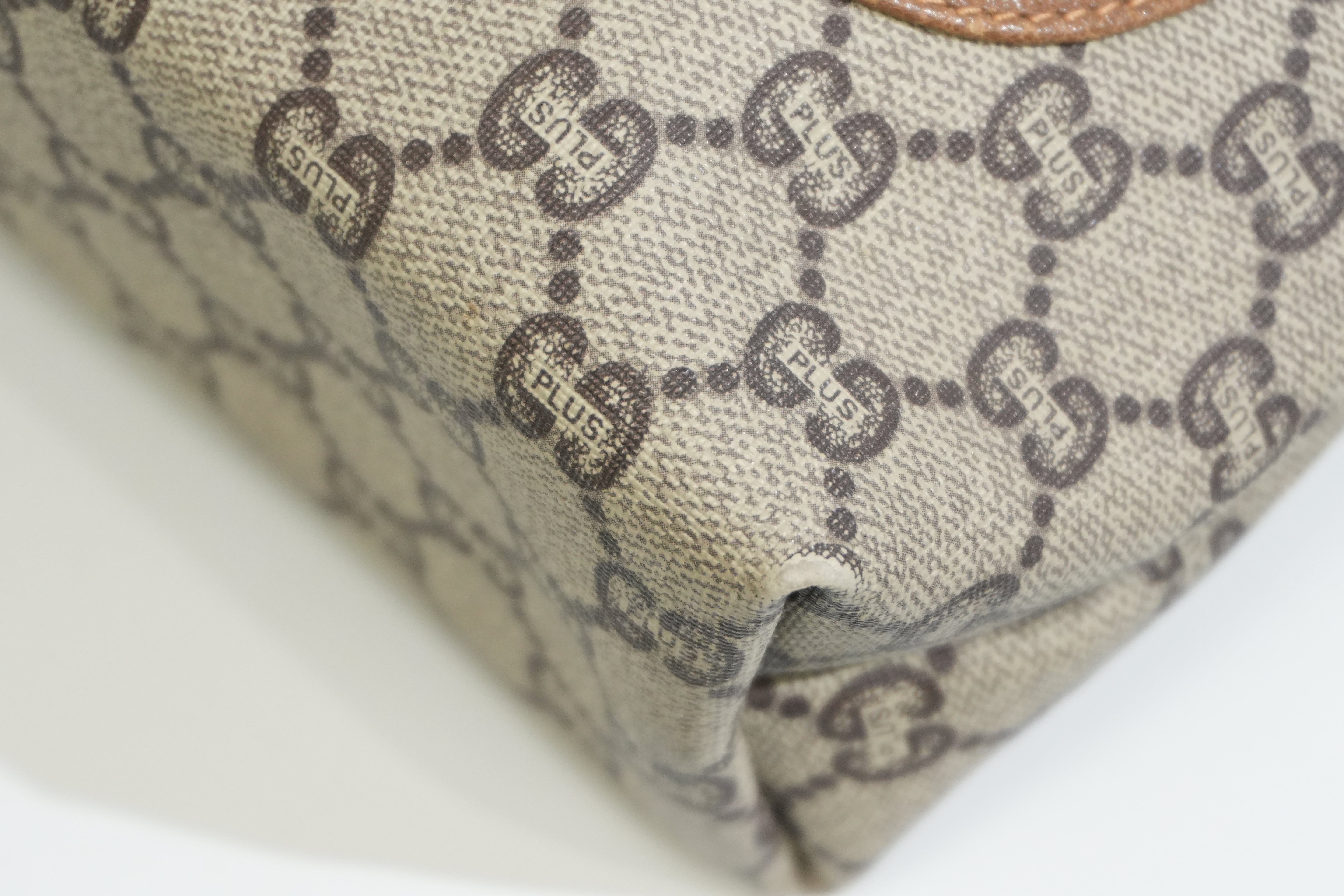 Pre-owned Gucci Plus Ophidia Tote Bag Brown