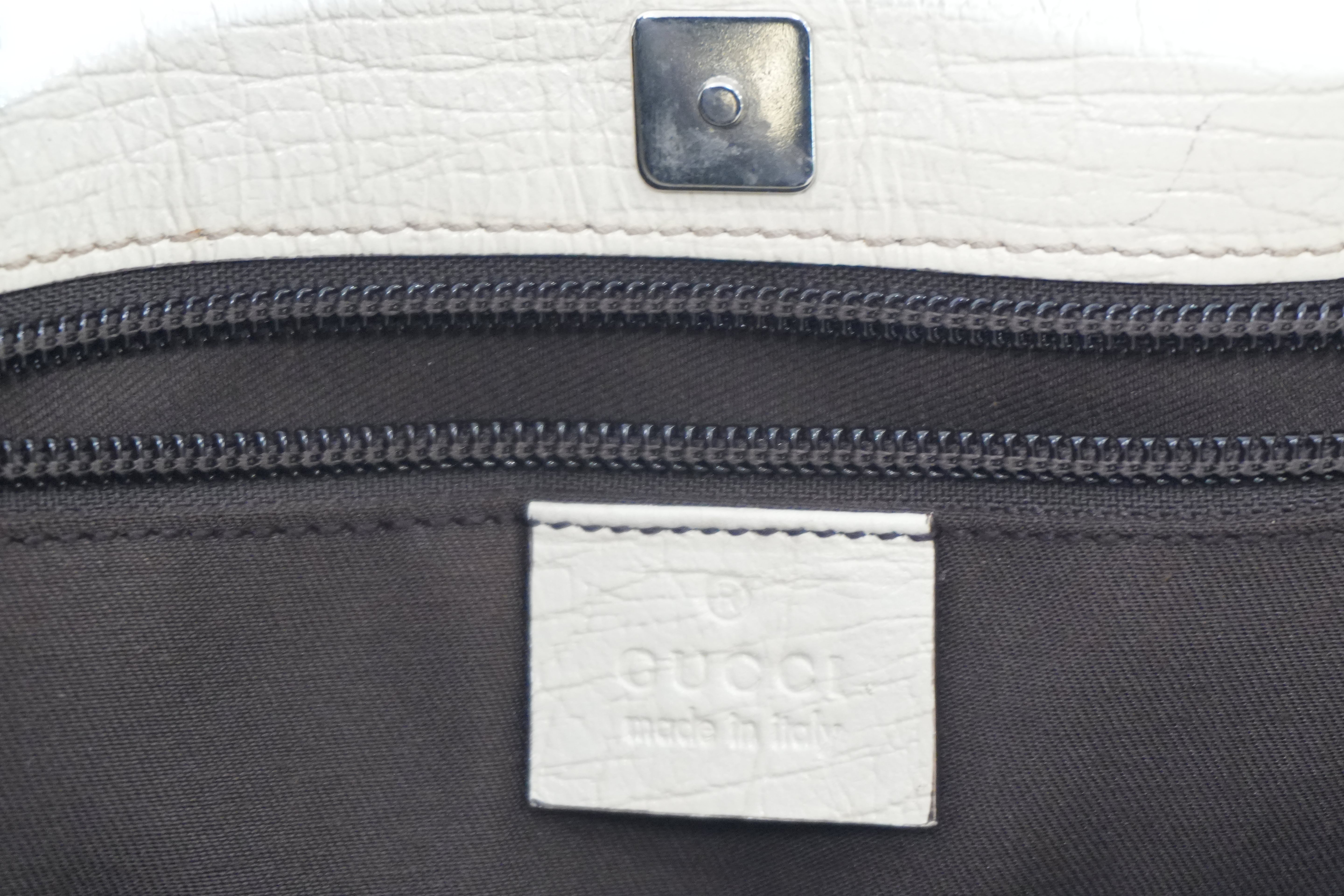 Pre-owned Gucci Handbag White