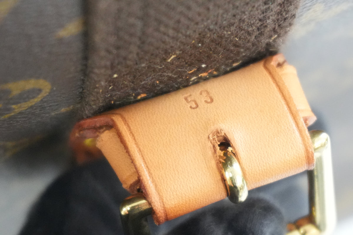 Pre-Owned Louis Vuitton Monogram Satellite 53 Travel Bag