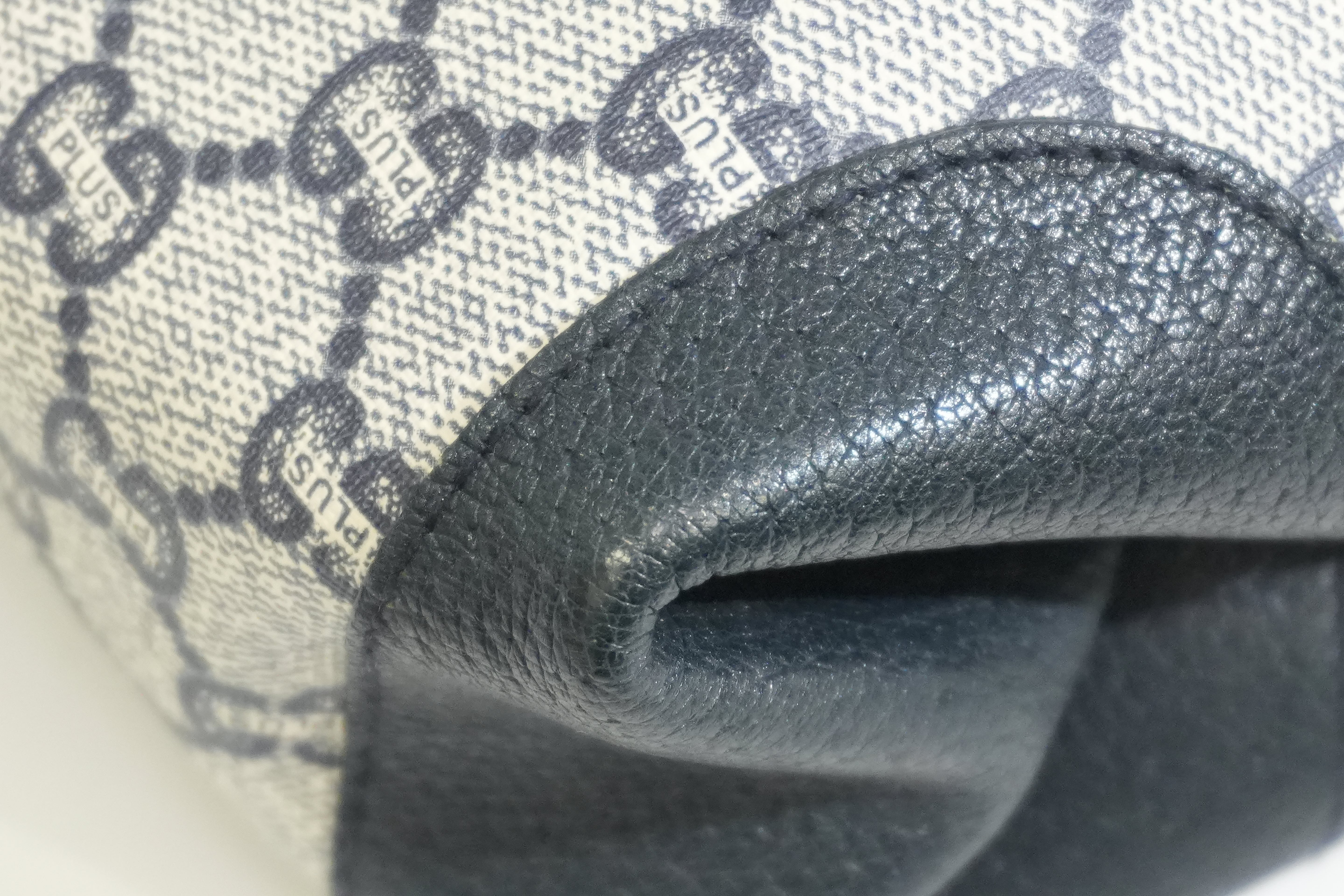 Pre-owned Gucci Plus Tote Bag Navy Blue