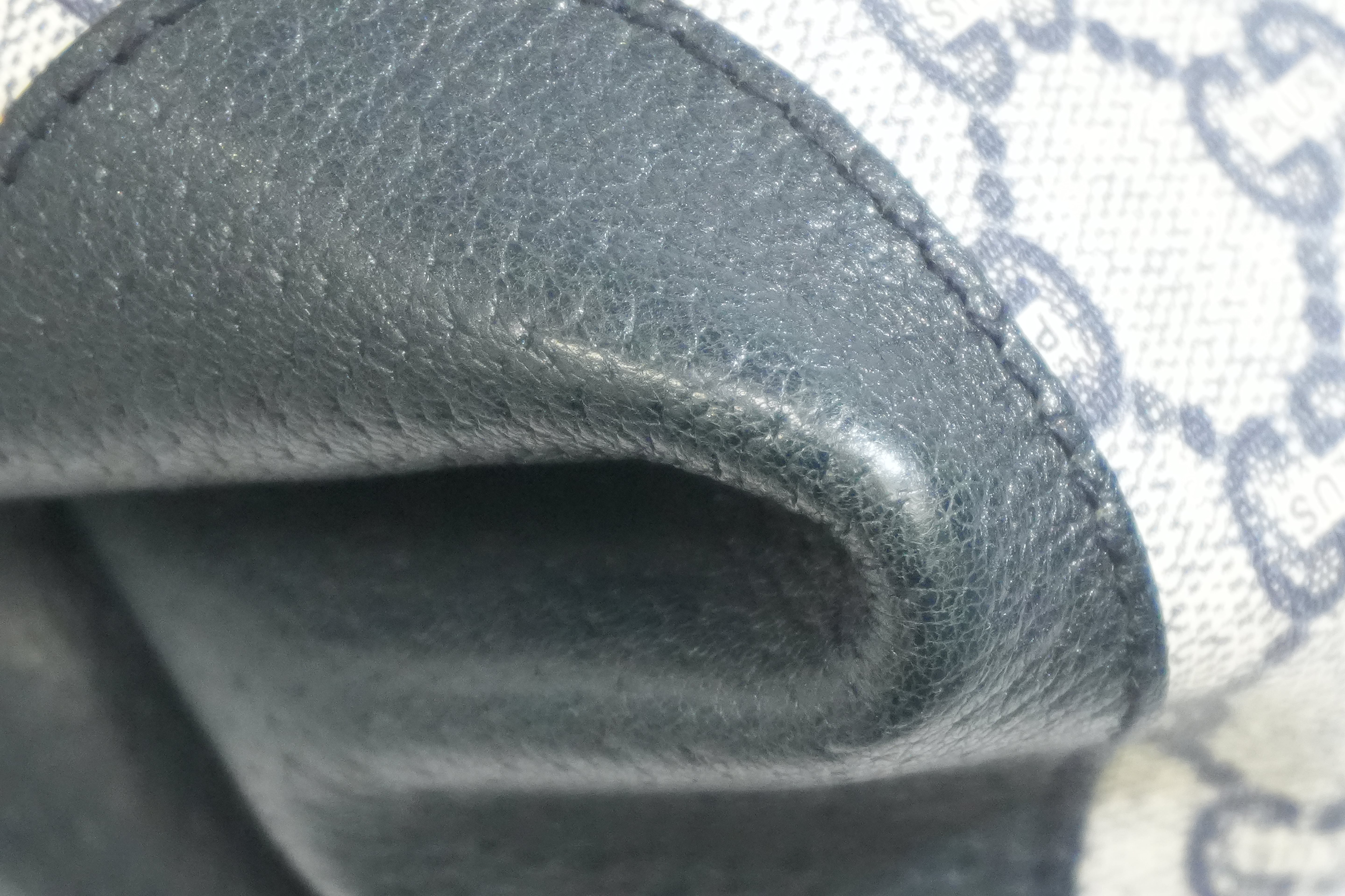 Pre-owned Gucci Plus Tote Bag Navy Blue