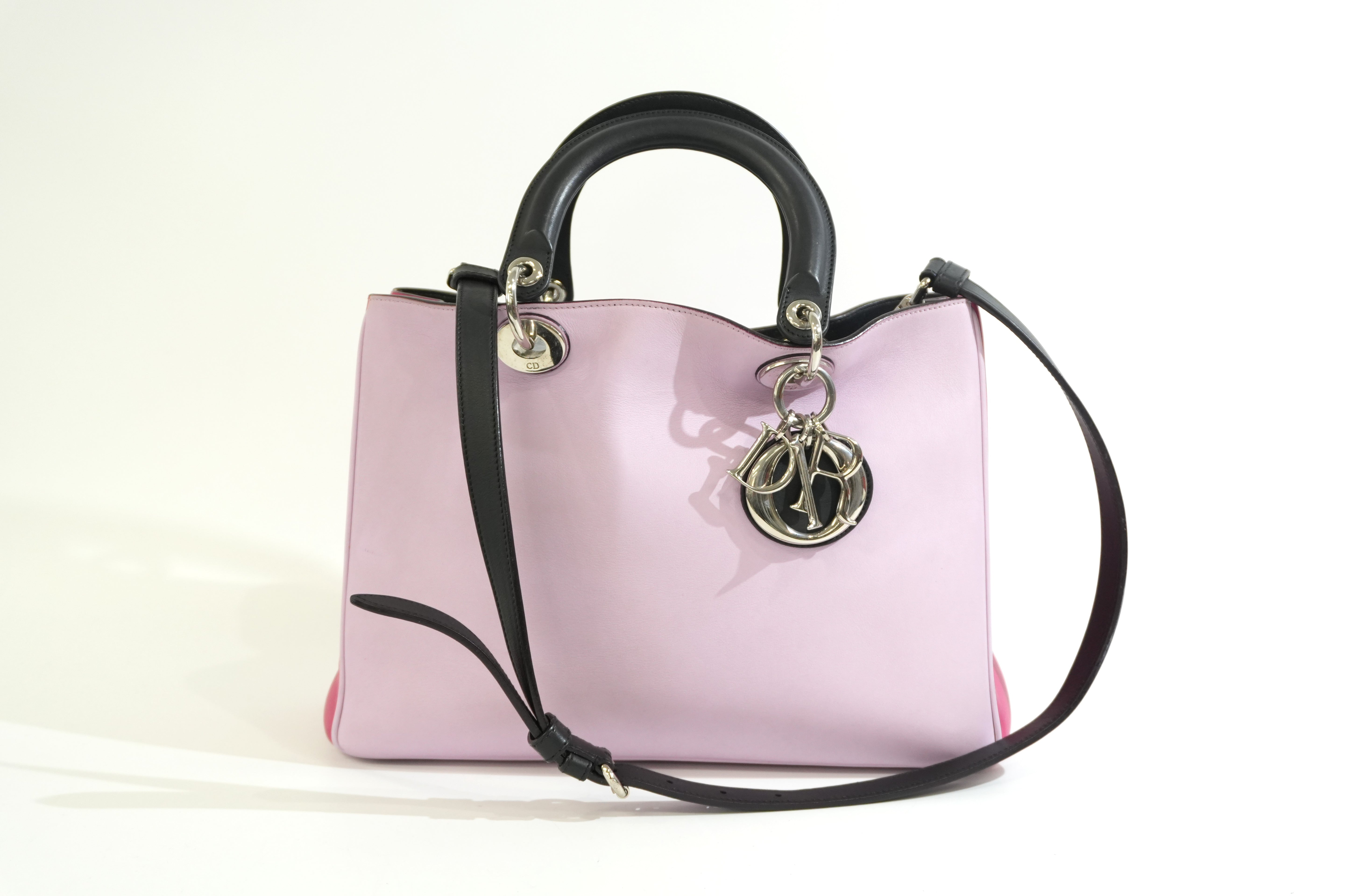 Pre-owned Dior Diorissimo Tote Bag Purple