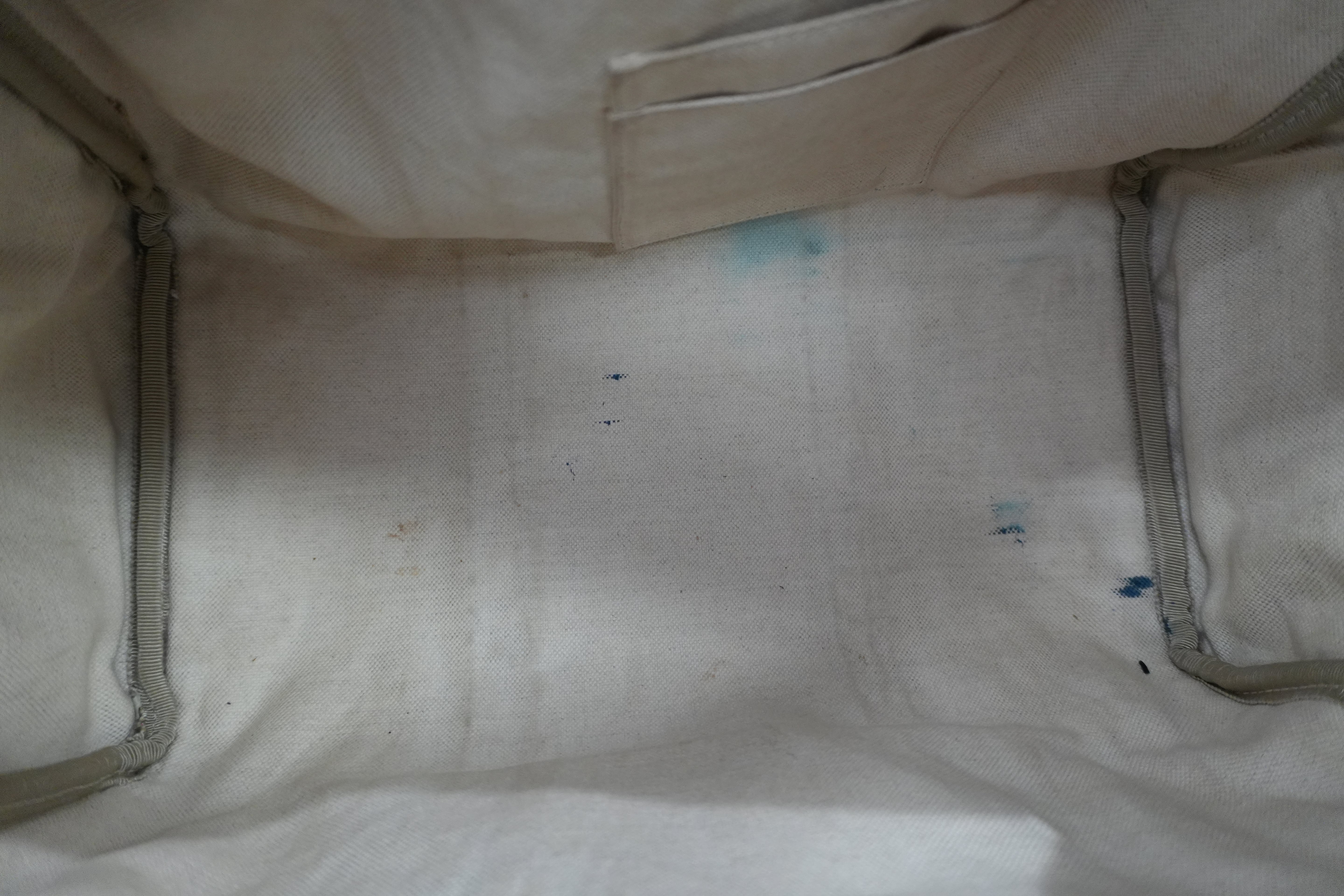 Pre-owned Gucci Canvas Sheryline Two Way Boston Bag Blue