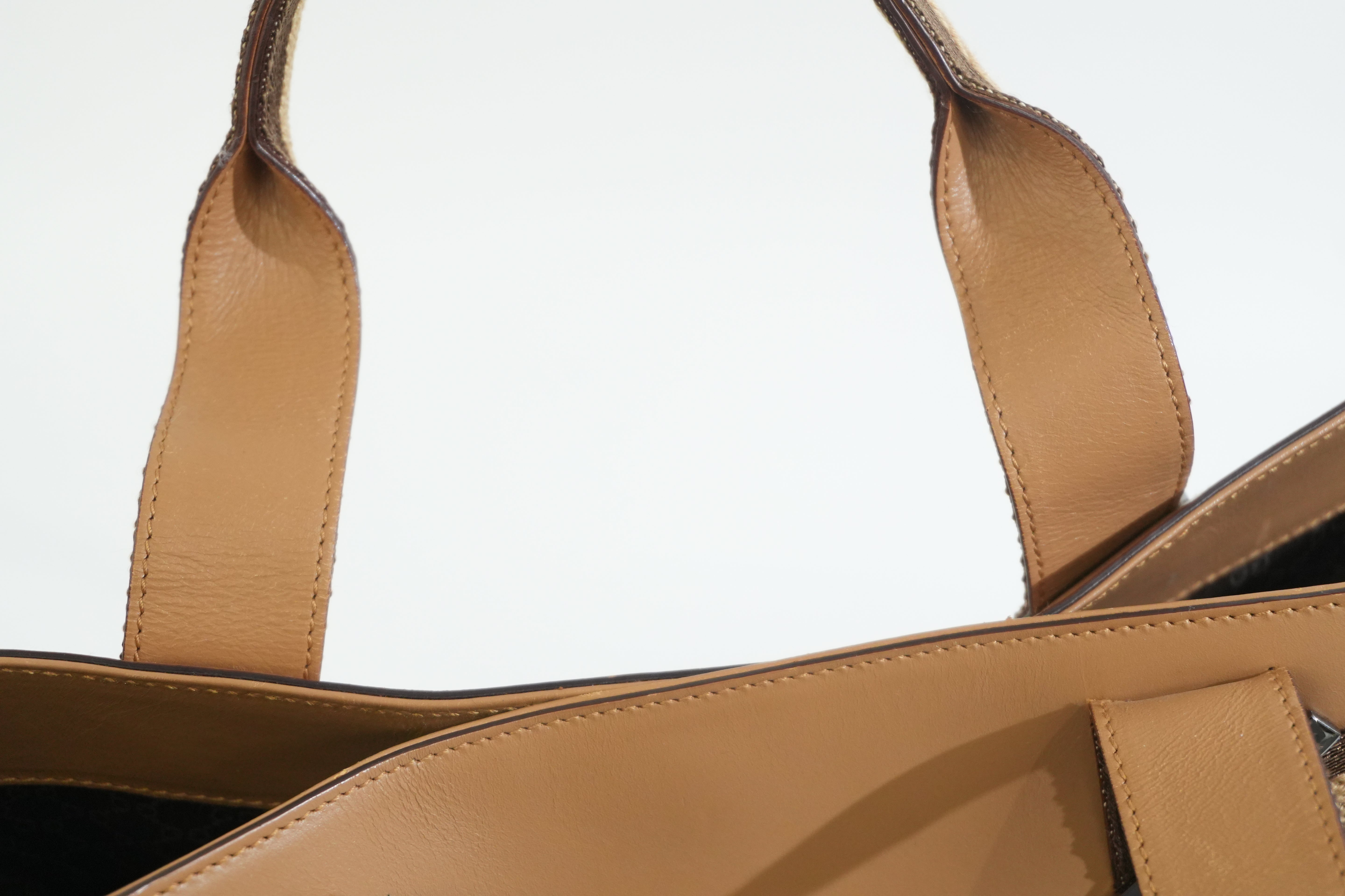 Pre-owned Gucci Tote Bag Brown