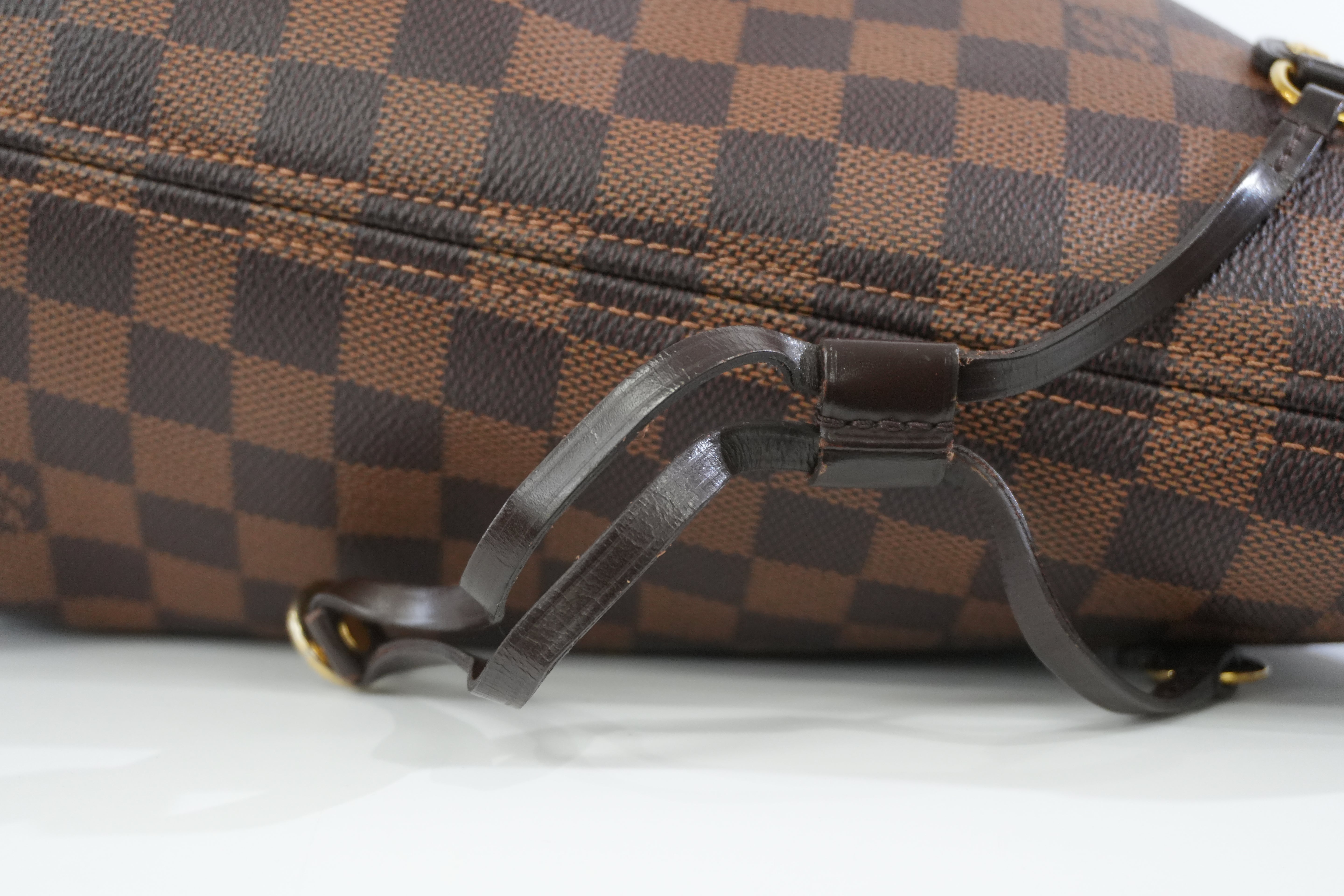 Pre-owned Louis Vuitton Damier Ebene Neverfull MM Tote Bag