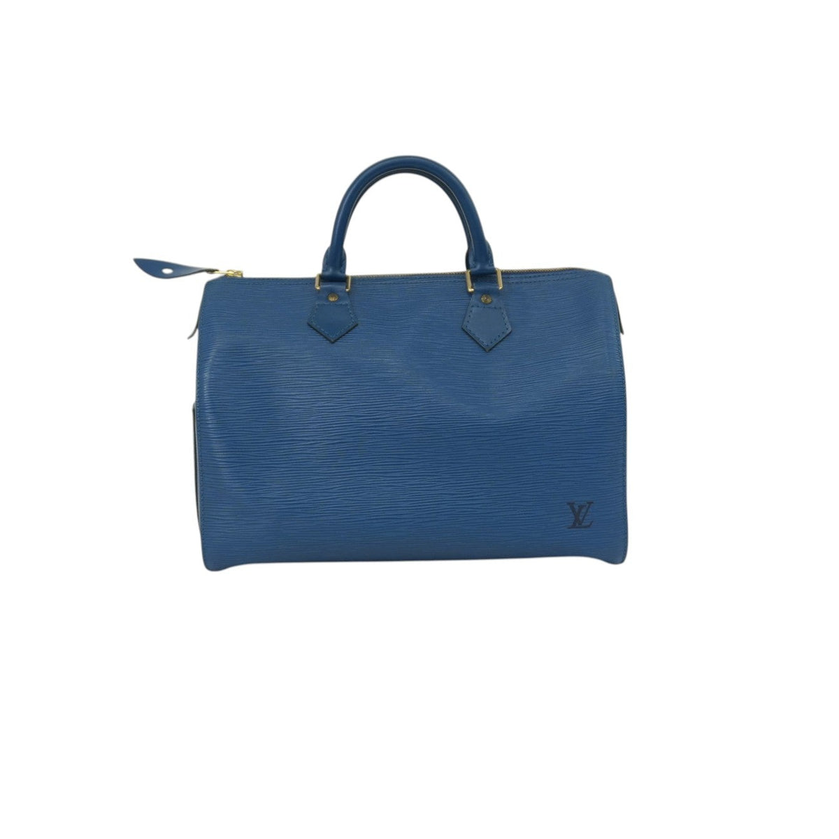 Pre-Owned Louis Vuitton Epi Speedy 30 Blue