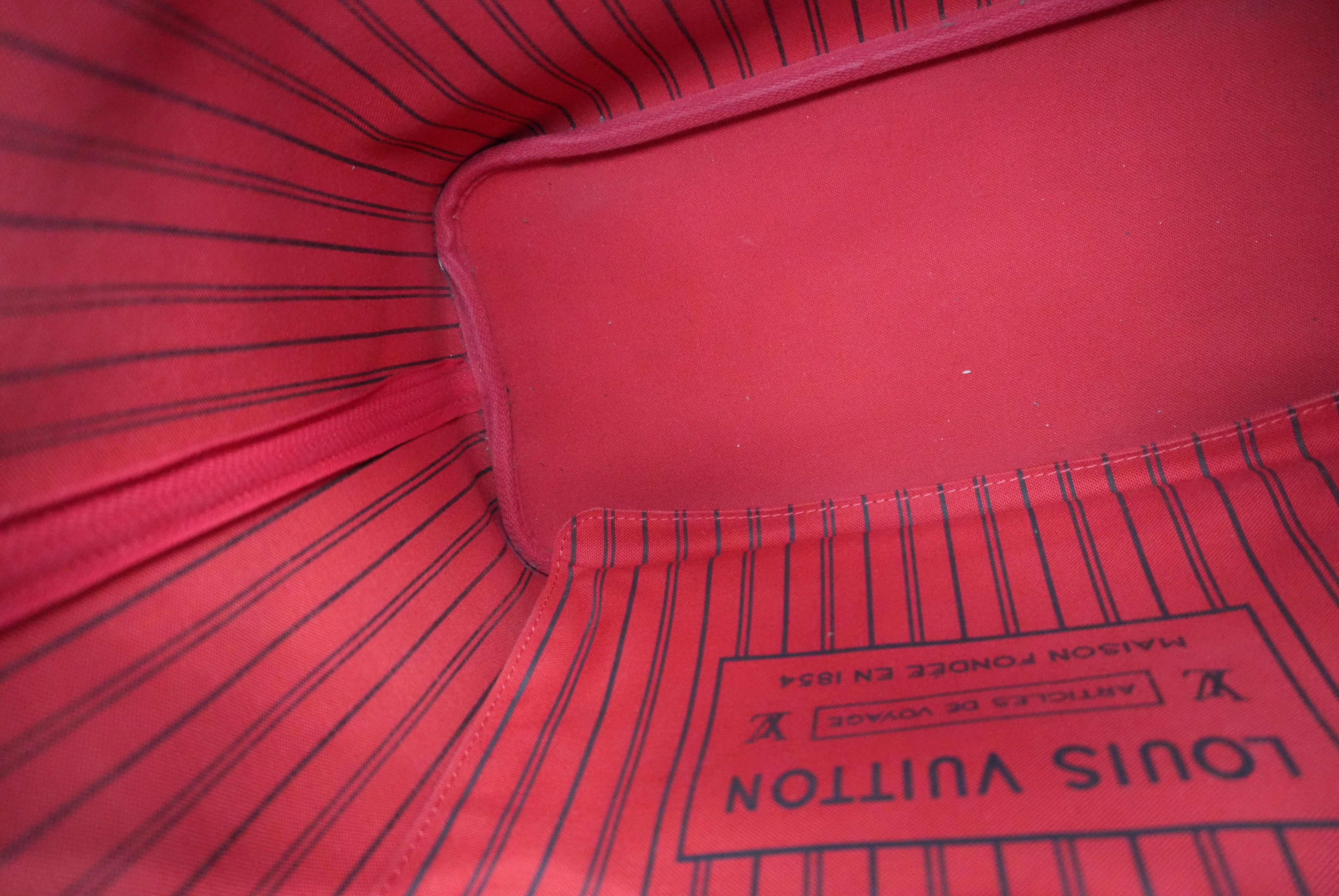 Pre-owned Louis Vuitton Damier Ebene Neverfull MM Tote Bag