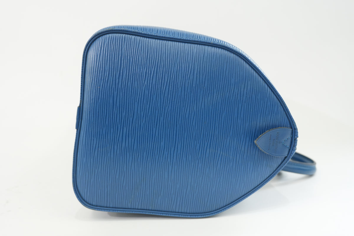 Pre-Owned Louis Vuitton Epi Speedy 30 Blue