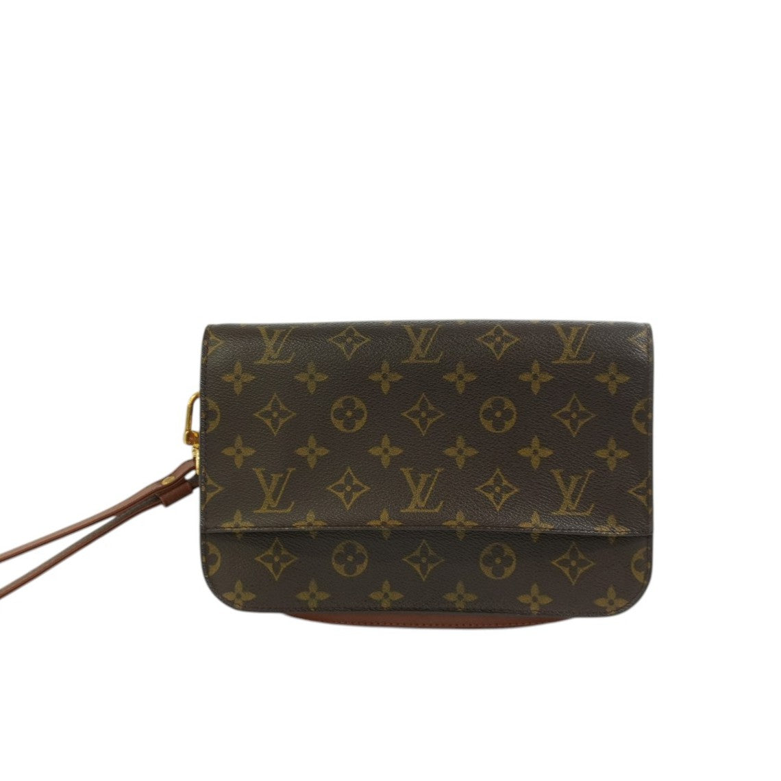 Pre-owned Louis Vuitton Monogram Orsay Wrist Clutch Bag