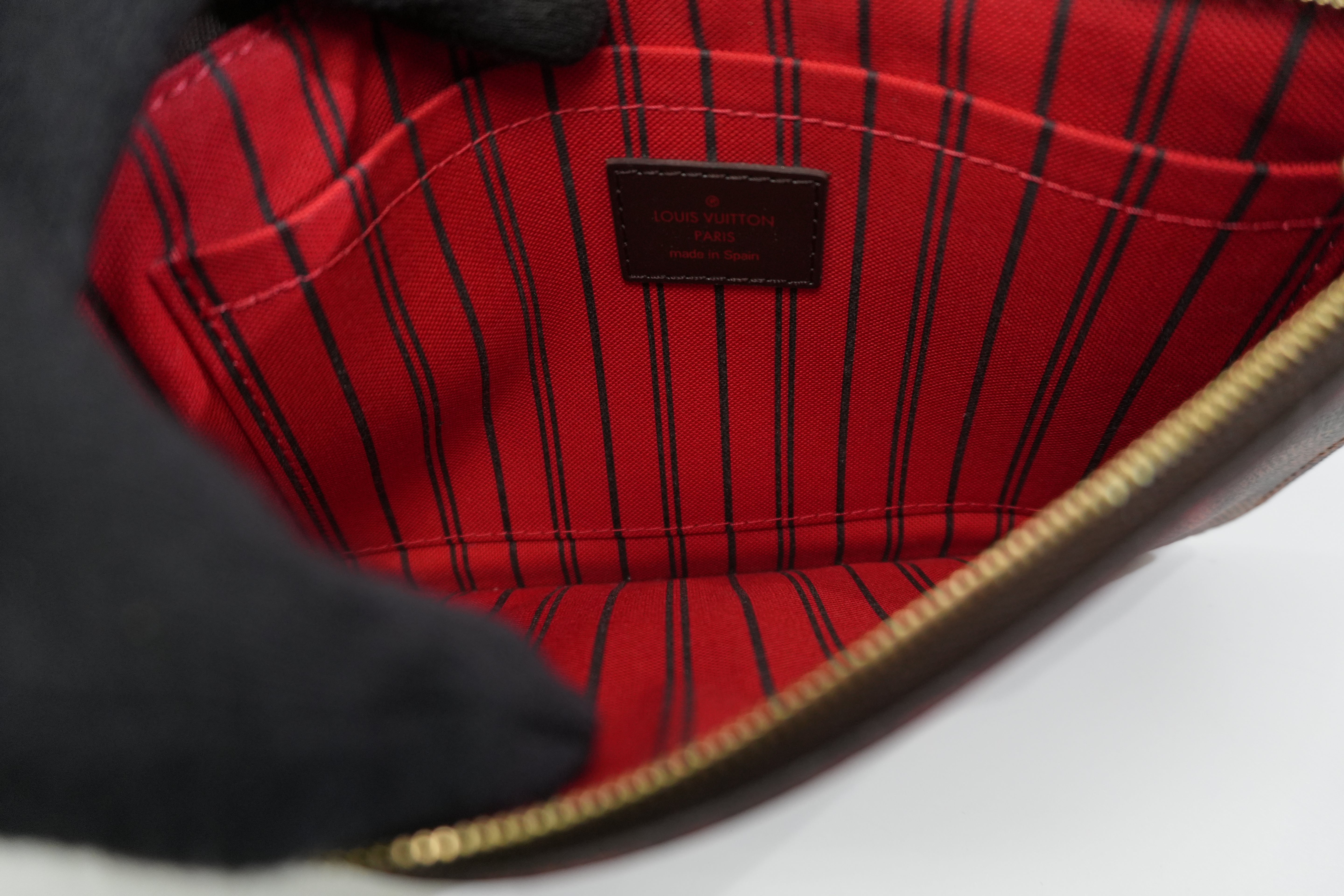 Pre-owned Louis Vuitton Damier Ebene Neverfull MM Tote Bag