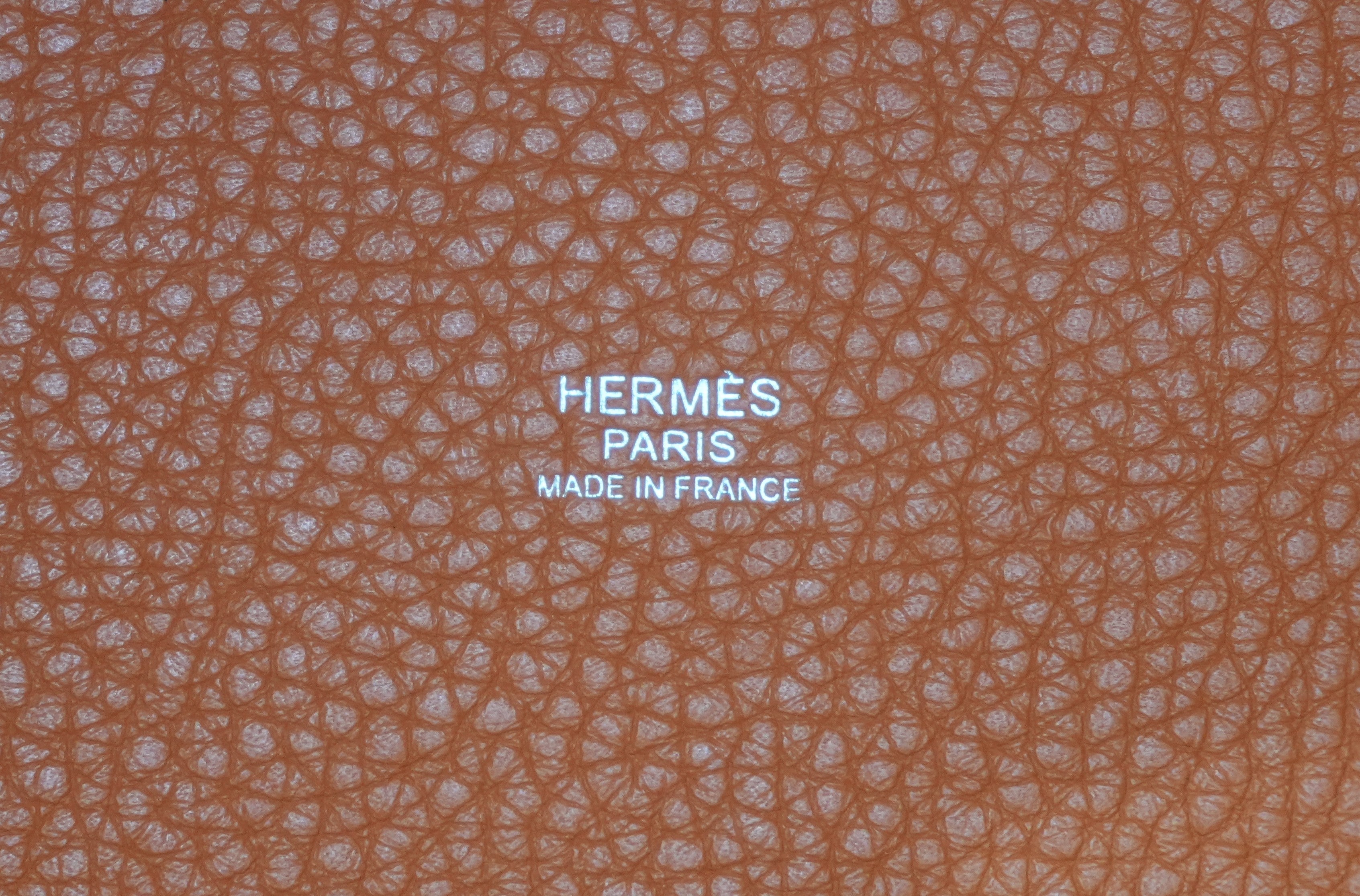 Hermes Picotin MM Handbag Orange Used