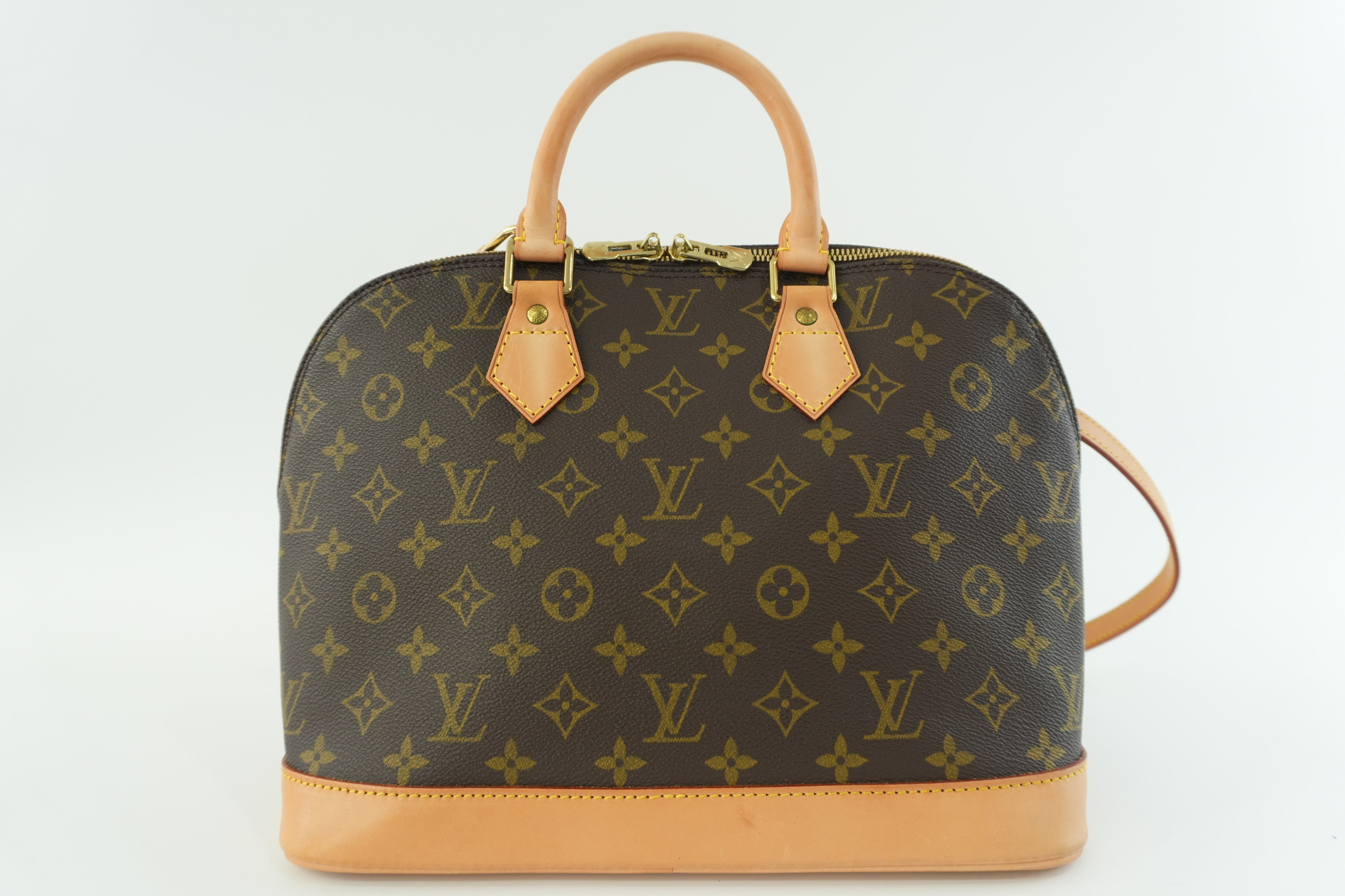 Louis Vuitton Monogram Alma Handbag Used