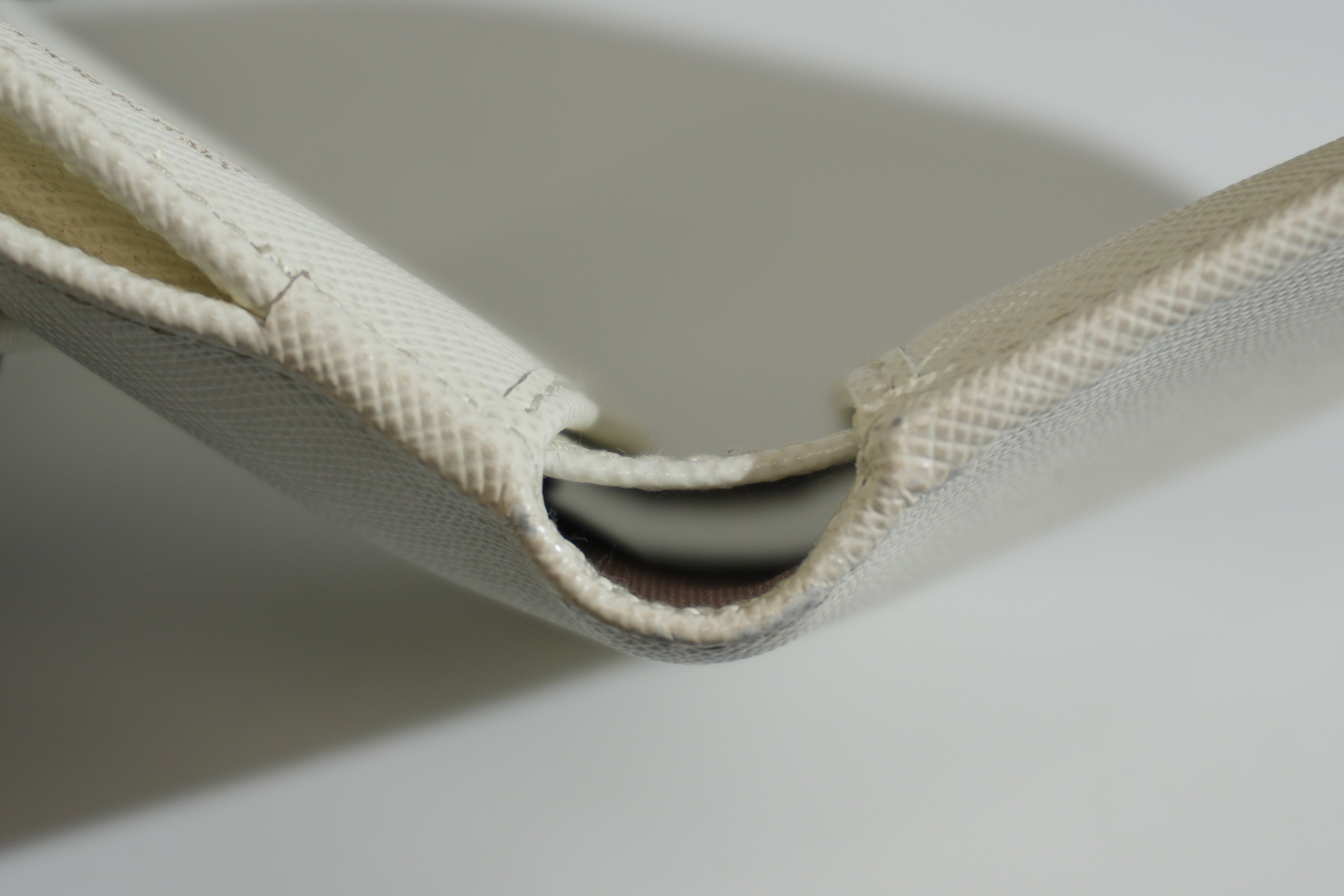 Prada Trifold Wallet White