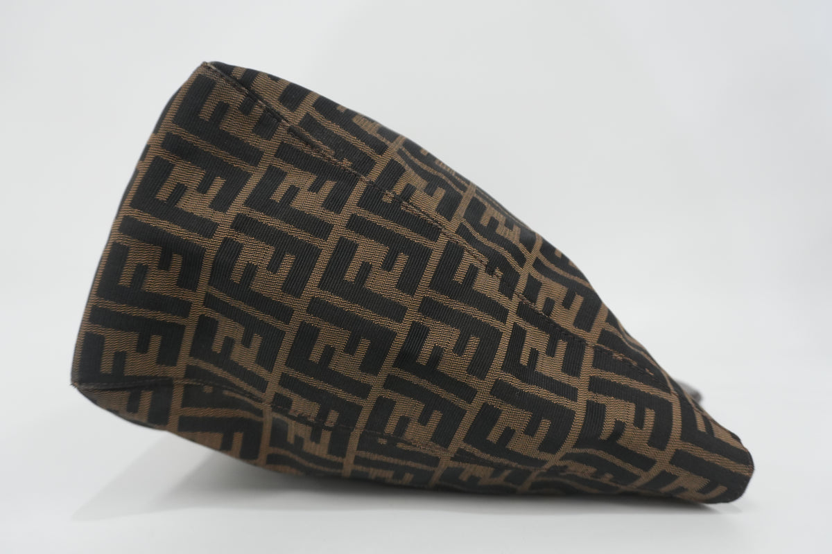 Pre-owned Fendi Zucca Handbag Brown