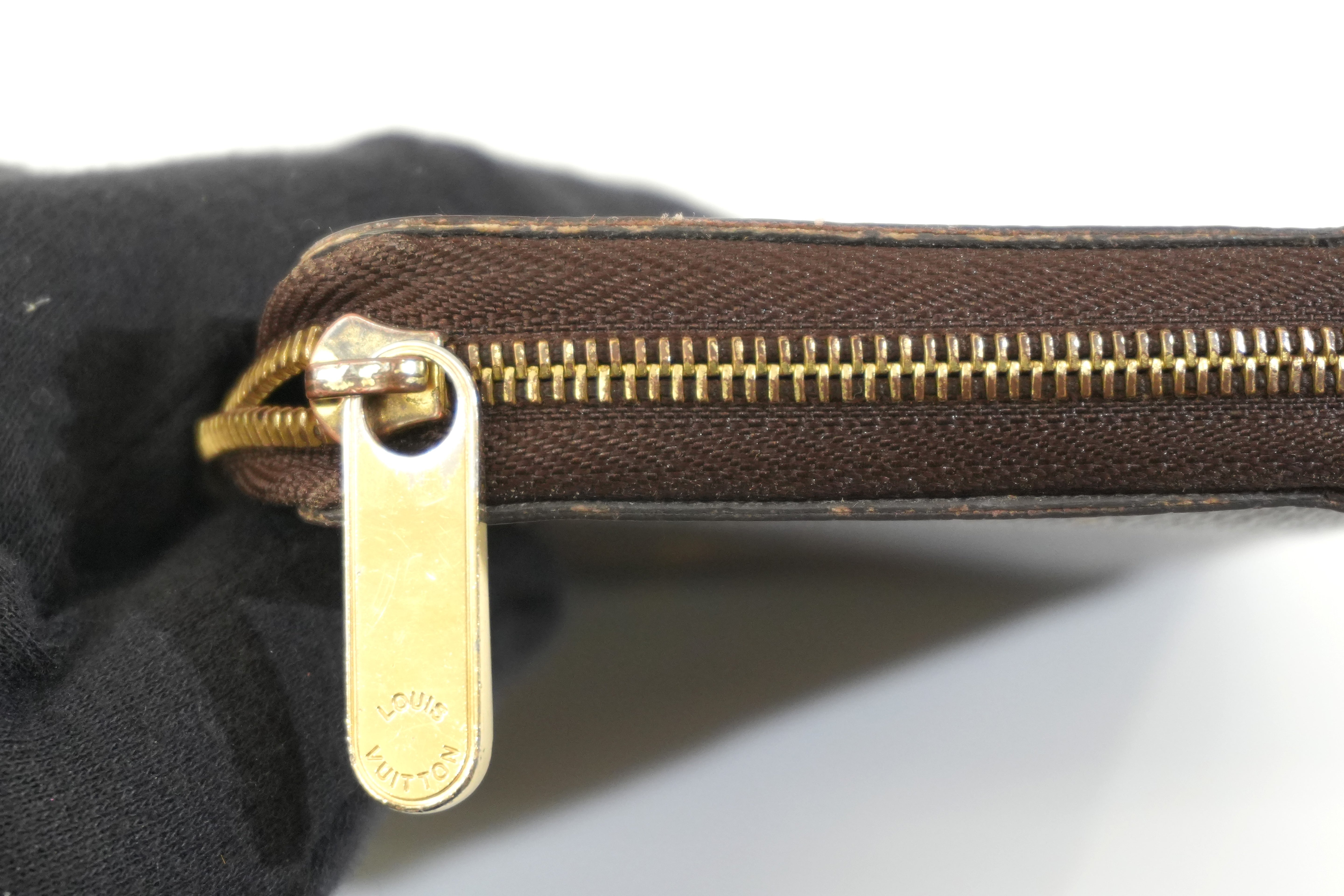 Pre-owned Louis Vuitton Monogram Zippy Card and Coin Case