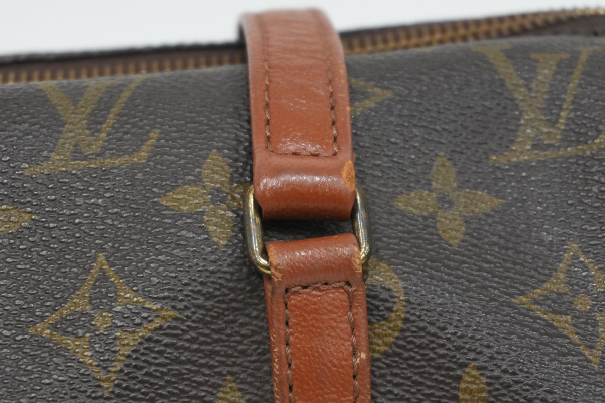 Pre-owned Louis Vuitton Monogram Papillon Handbag with Pouch