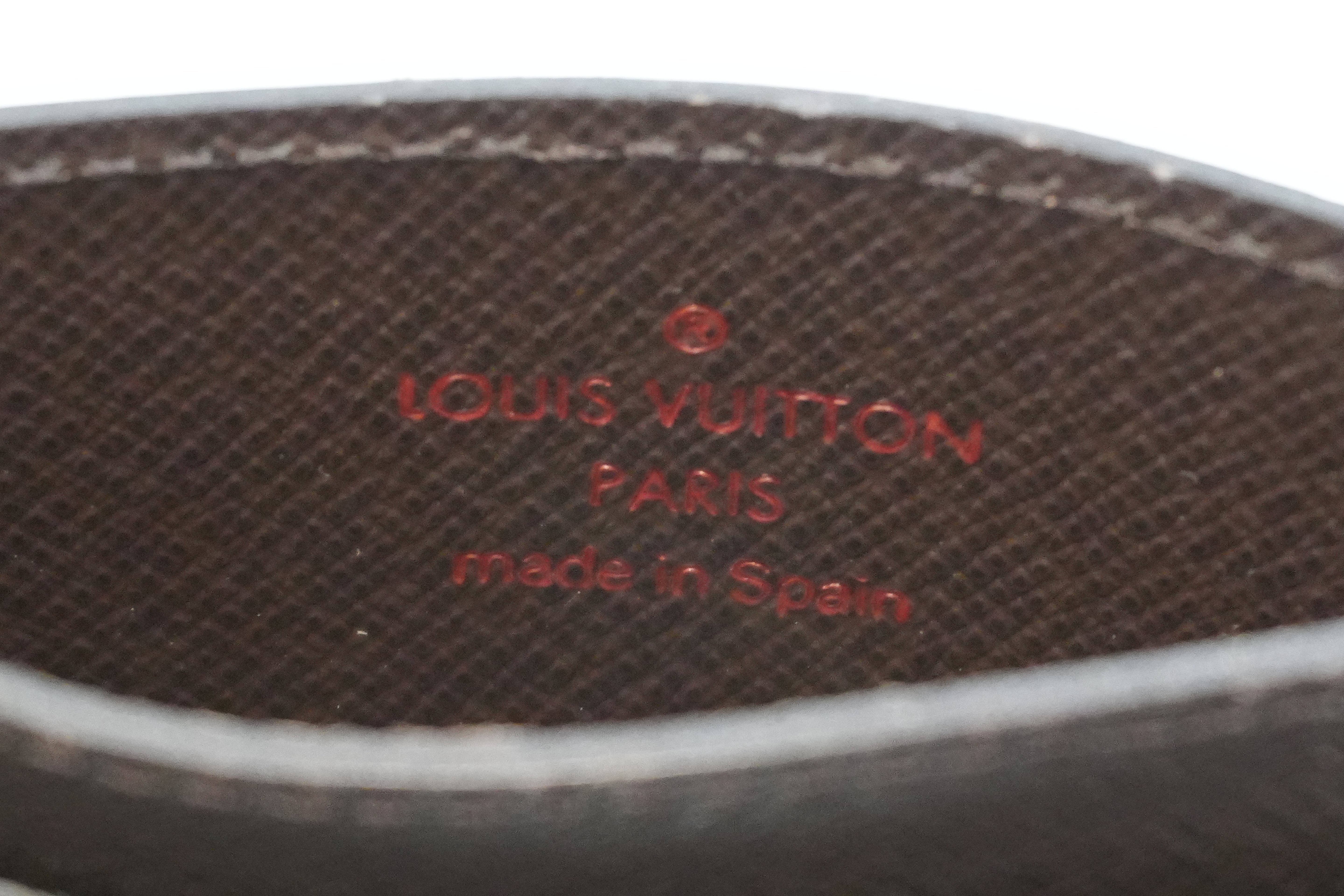 Pre-owned Louis Vuitton Damier Ebene Card Case