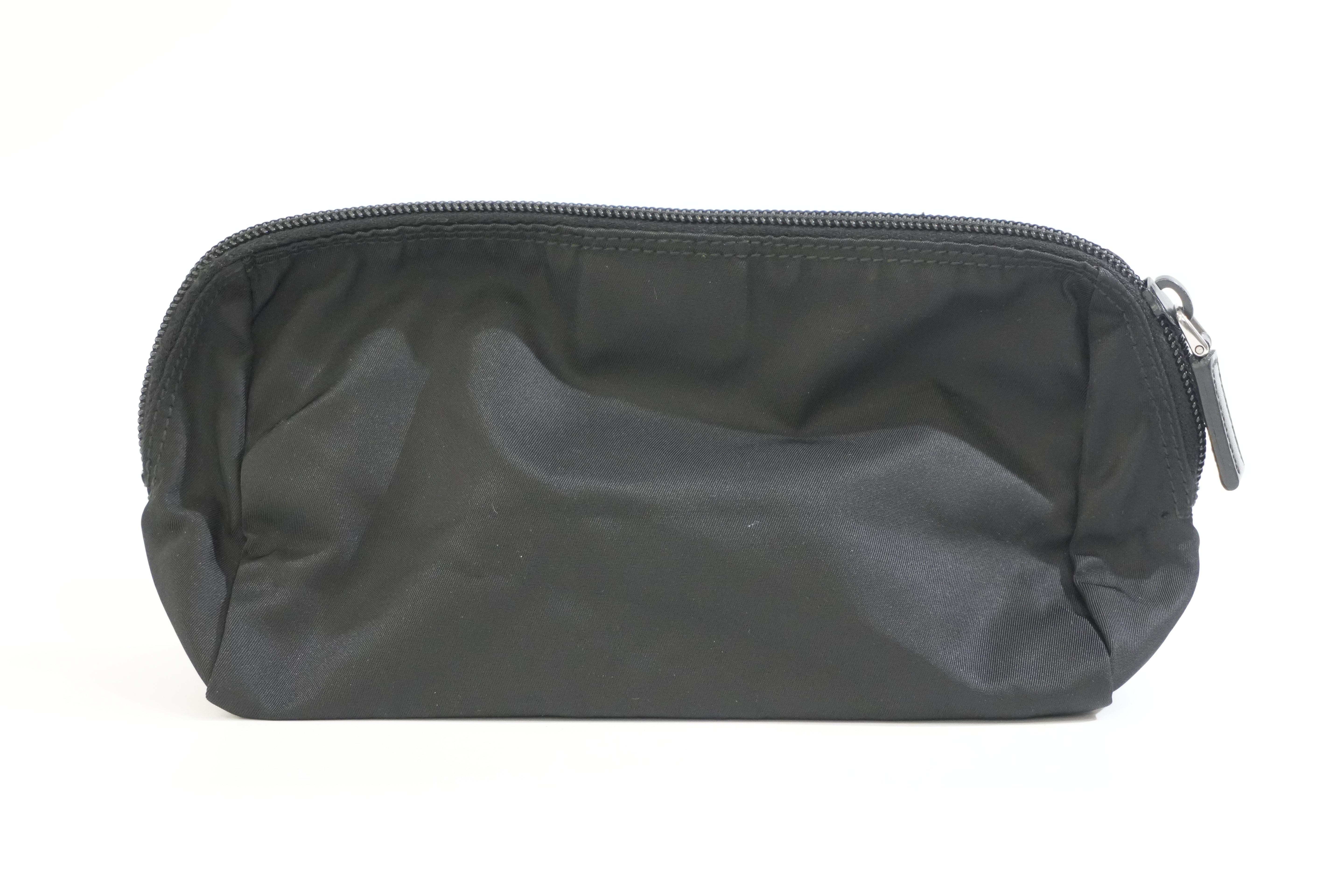 Pre-owned Prada Zippy Pouch Black
