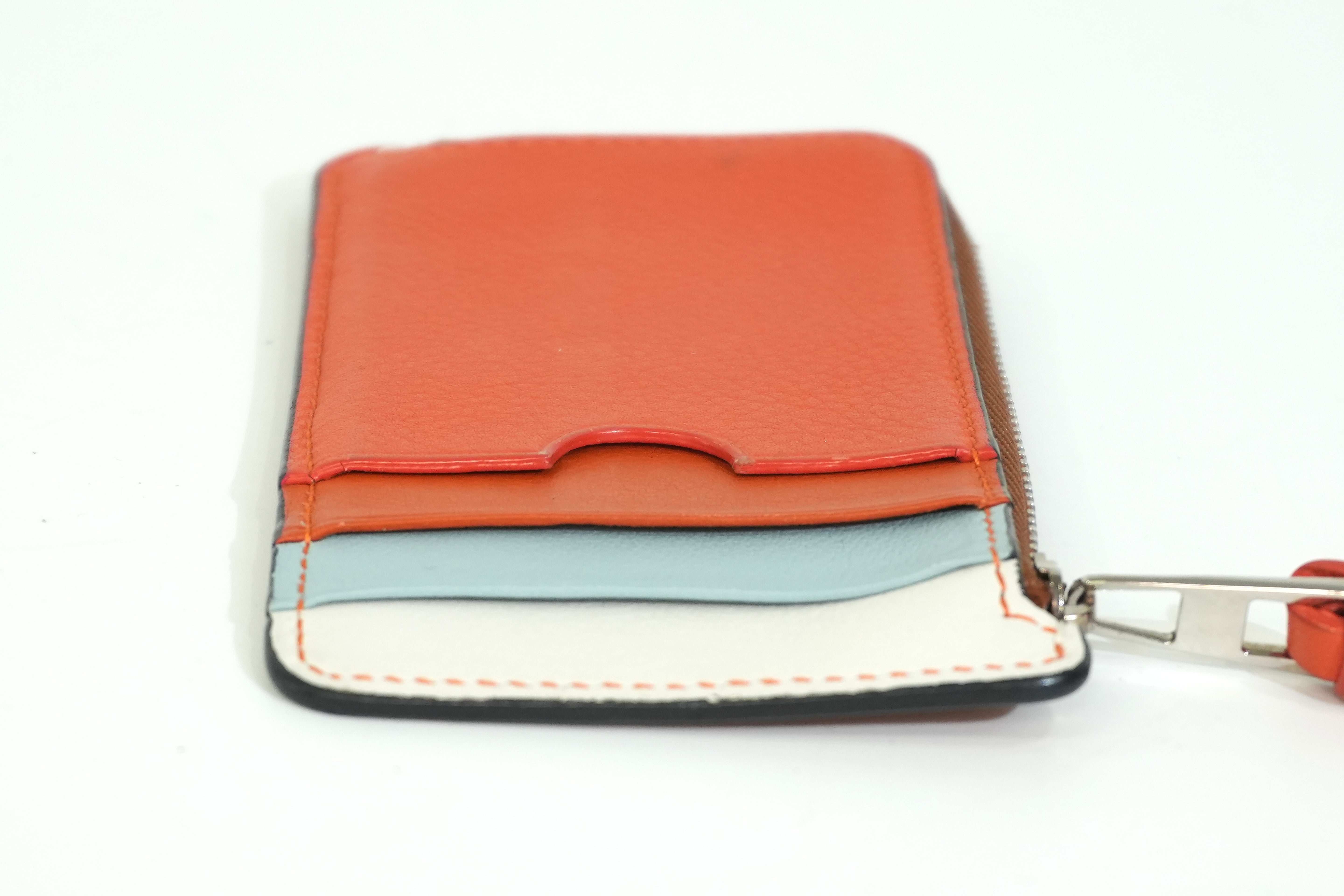 Pre-owned LOEWE Coin Case Brown