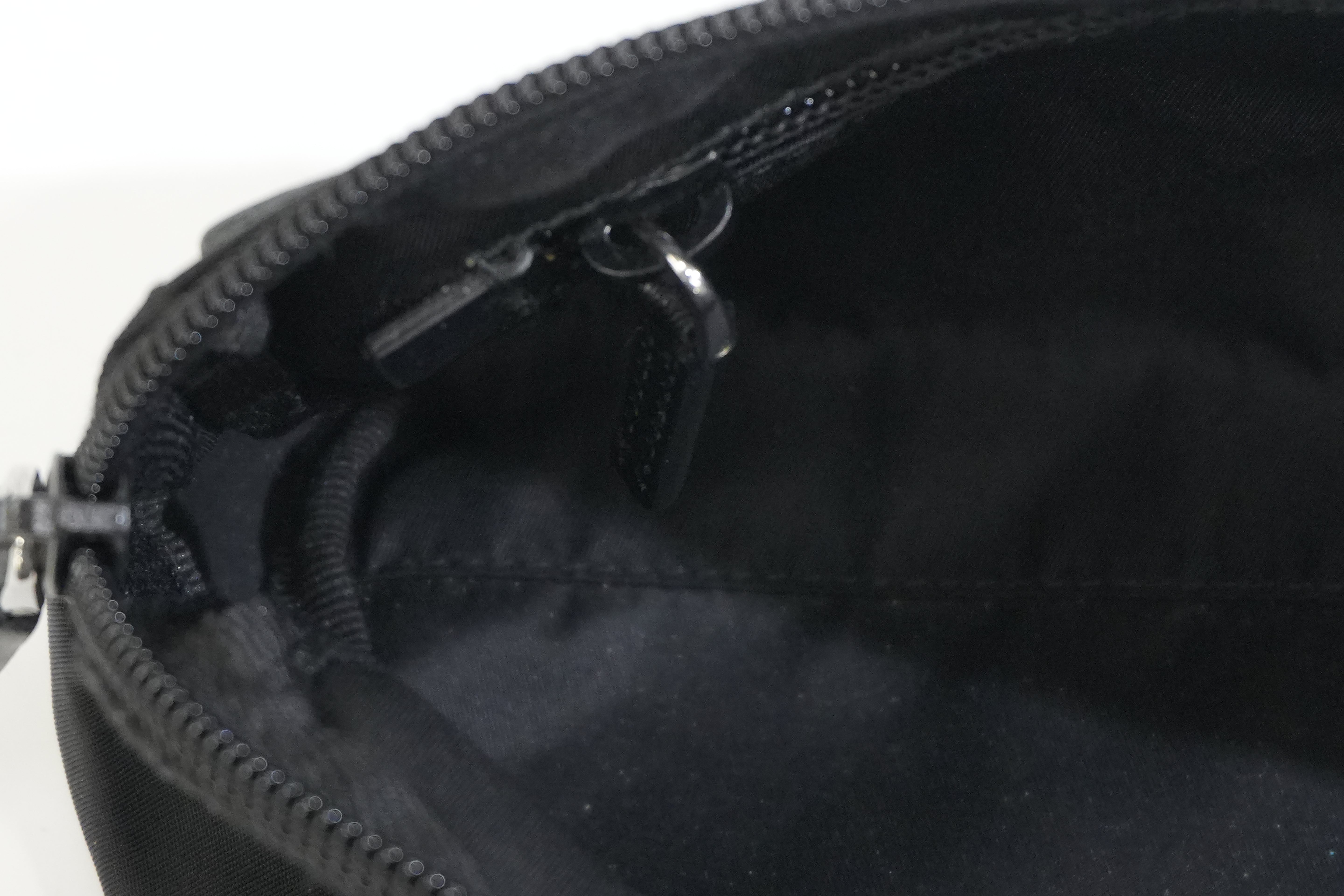 Pre-owned Prada Zippy Pouch Black