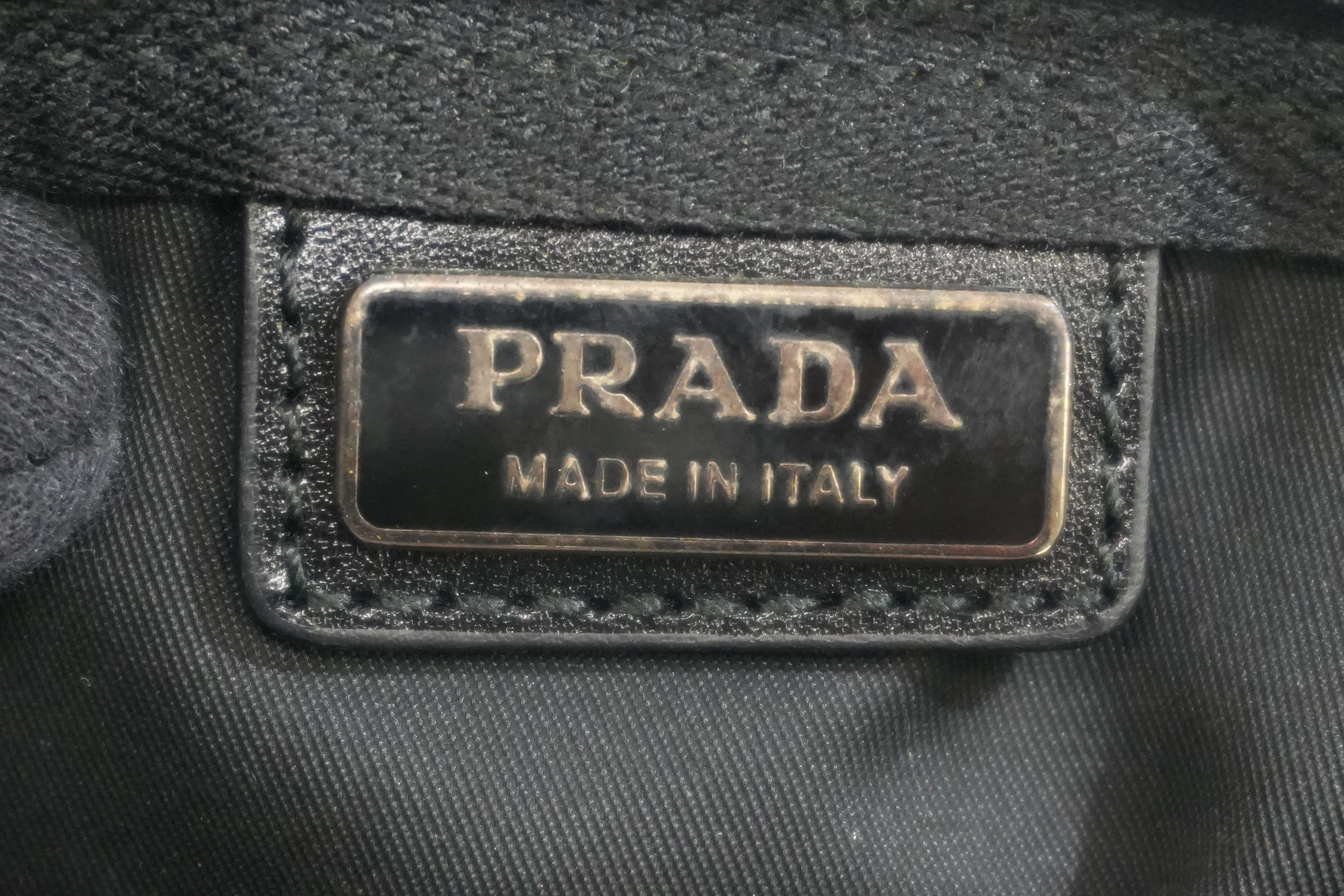 Pre-owned Prada Zippy Pouch Black