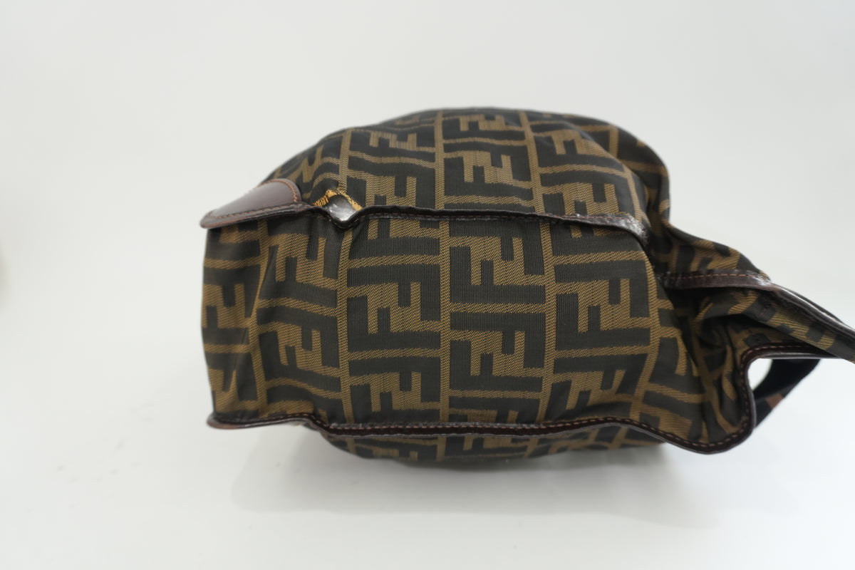 Pre-Owned Fendi Zucca Slim Tote Bag
